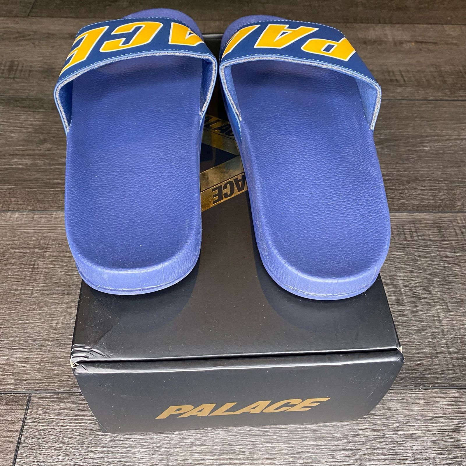 Palace Palace Slider Navy Slides US 10.5/ UK 10 Size US 10.5 / EU 43-44 - 3 Thumbnail