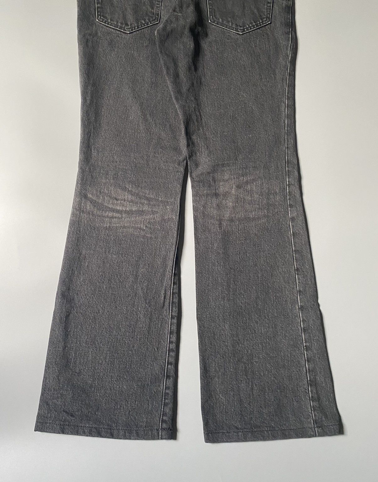 5351 POUR LES HOMMES 5351 Pour Les Hommes - Flared Washed Denim Jeans Size US 35 - 7 Thumbnail