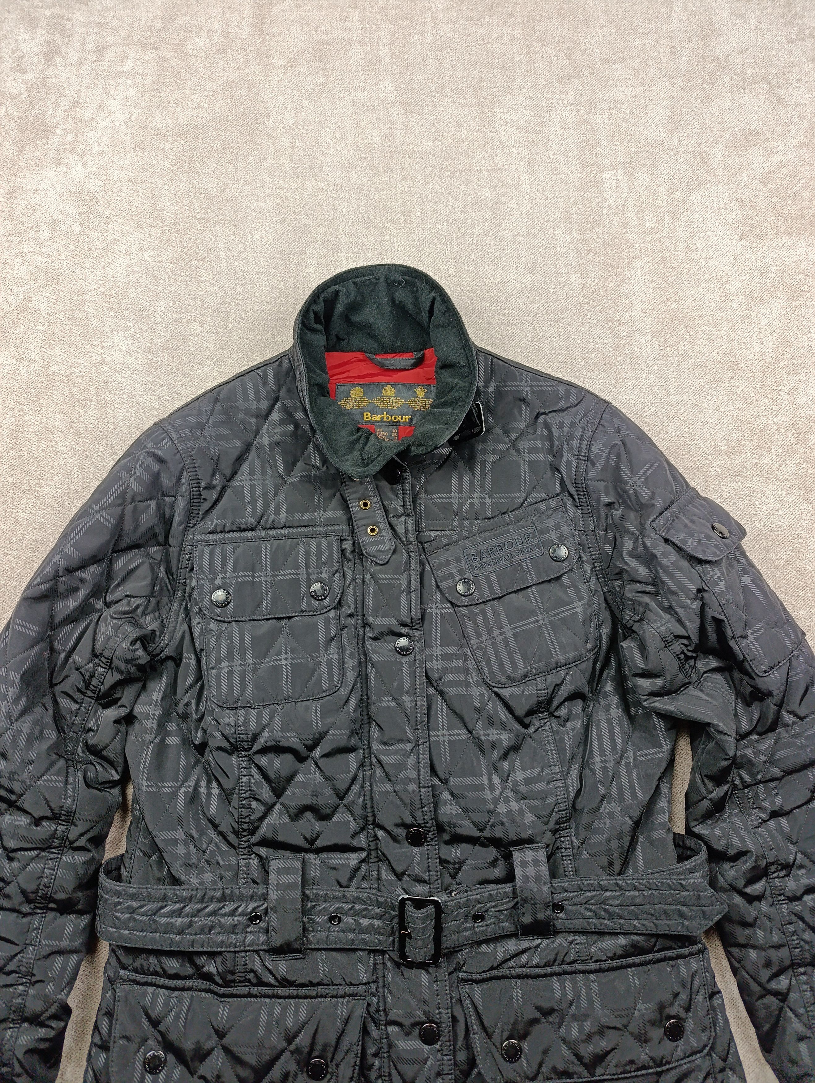 Barbour BARBOUR WOMENS QUILTED INTERNATIONAL JACKET COAT Size M / US 6-8 / IT 42-44 - 3 Thumbnail