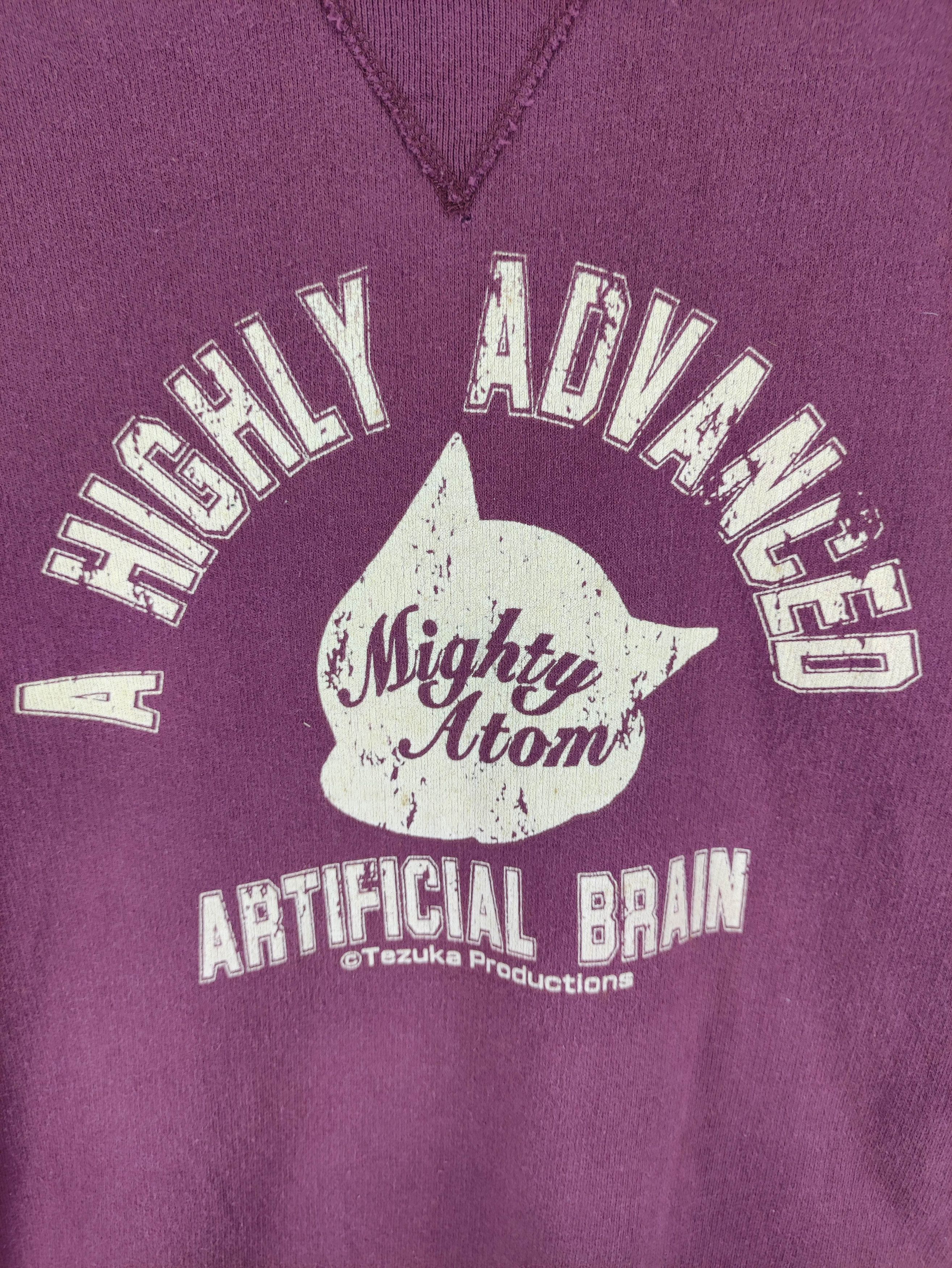 Japanese Brand Vintage Mighty Atom Artifcial Brain Sweatshirt Size US M / EU 48-50 / 2 - 5 Thumbnail