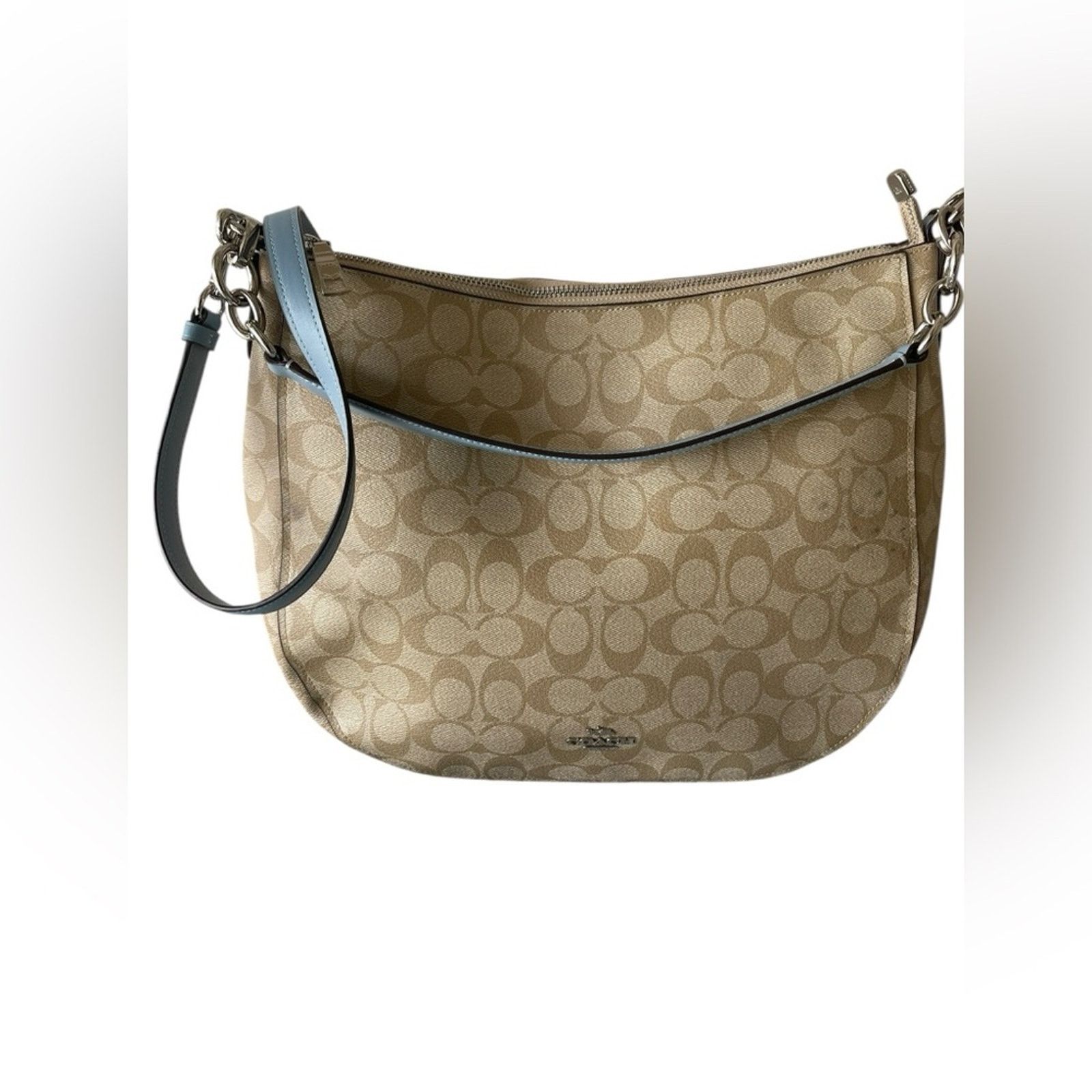 Coach COACH Elle Hobo In Signature Canvas Bag Size ONE SIZE - 1 Thumbnail