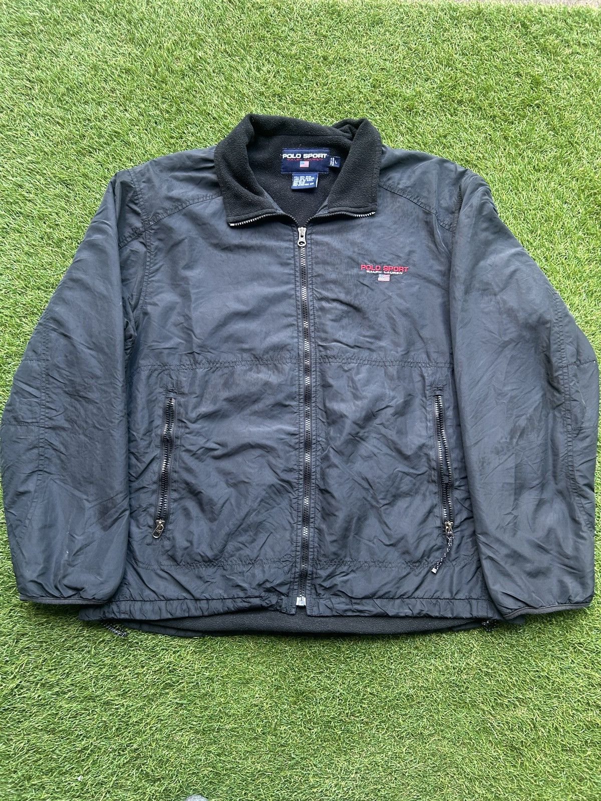 Polo Ralph Lauren Vintage Polo Sport Ralph Lauren Jacket Size US L / EU 52-54 / 3 - 1 Thumbnail