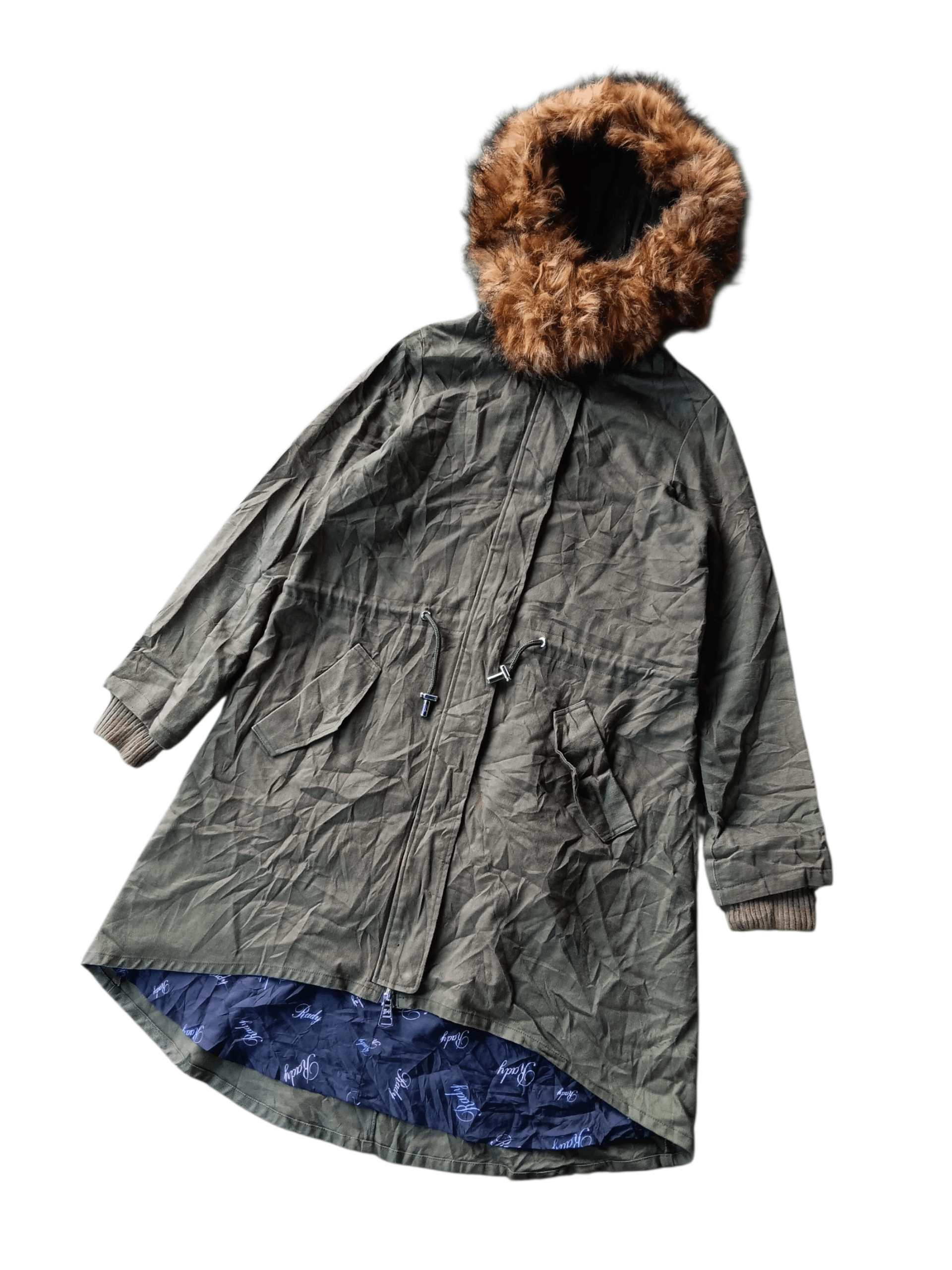 Japanese Brand Rady fur parka jacket Size S / US 4 / IT 40 - 2 Thumbnail