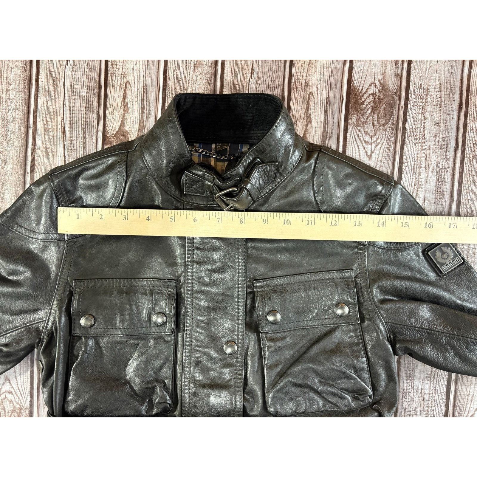Belstaff Belstaff trialmaster icon panther leather jacket size 2 NWT Size XS / US 0-2 / IT 36-38 - 18 Thumbnail