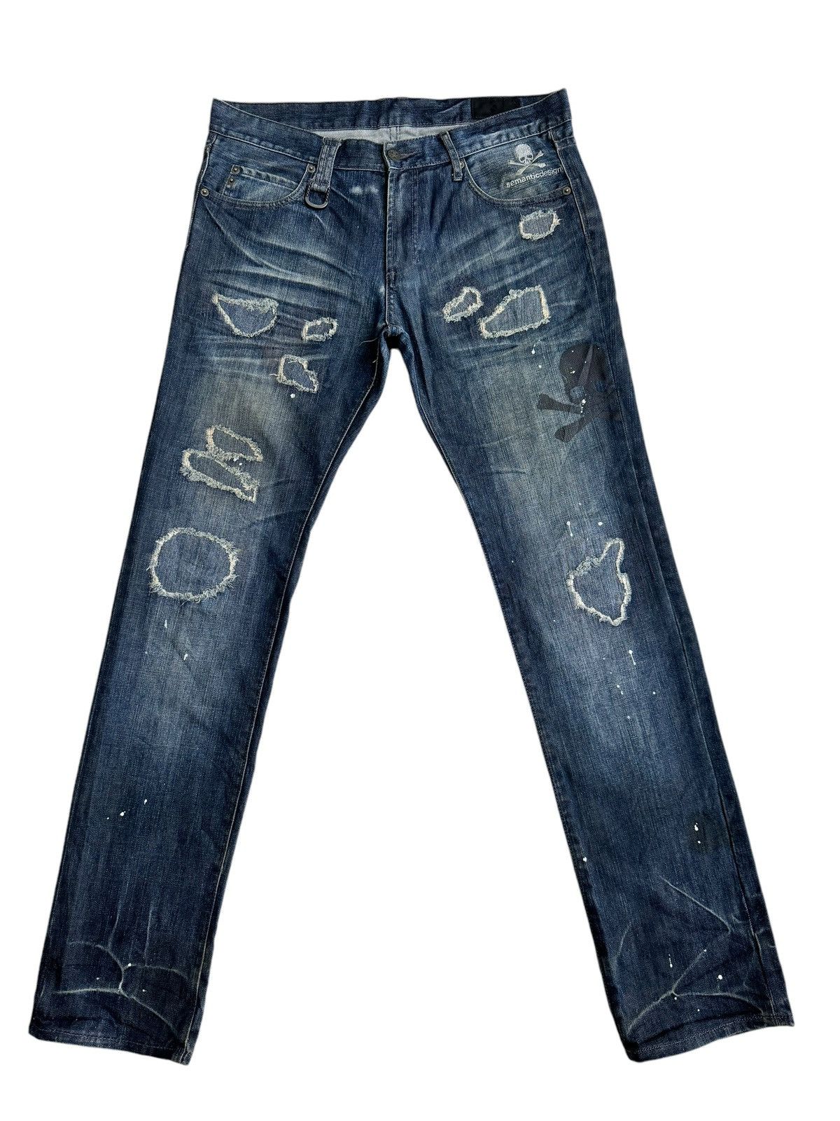 If Six Was Nine ⚡️⚡️Vintage Distressed Roen Mastermind Japanes Brand Size US 34 / EU 50 - 1 Thumbnail