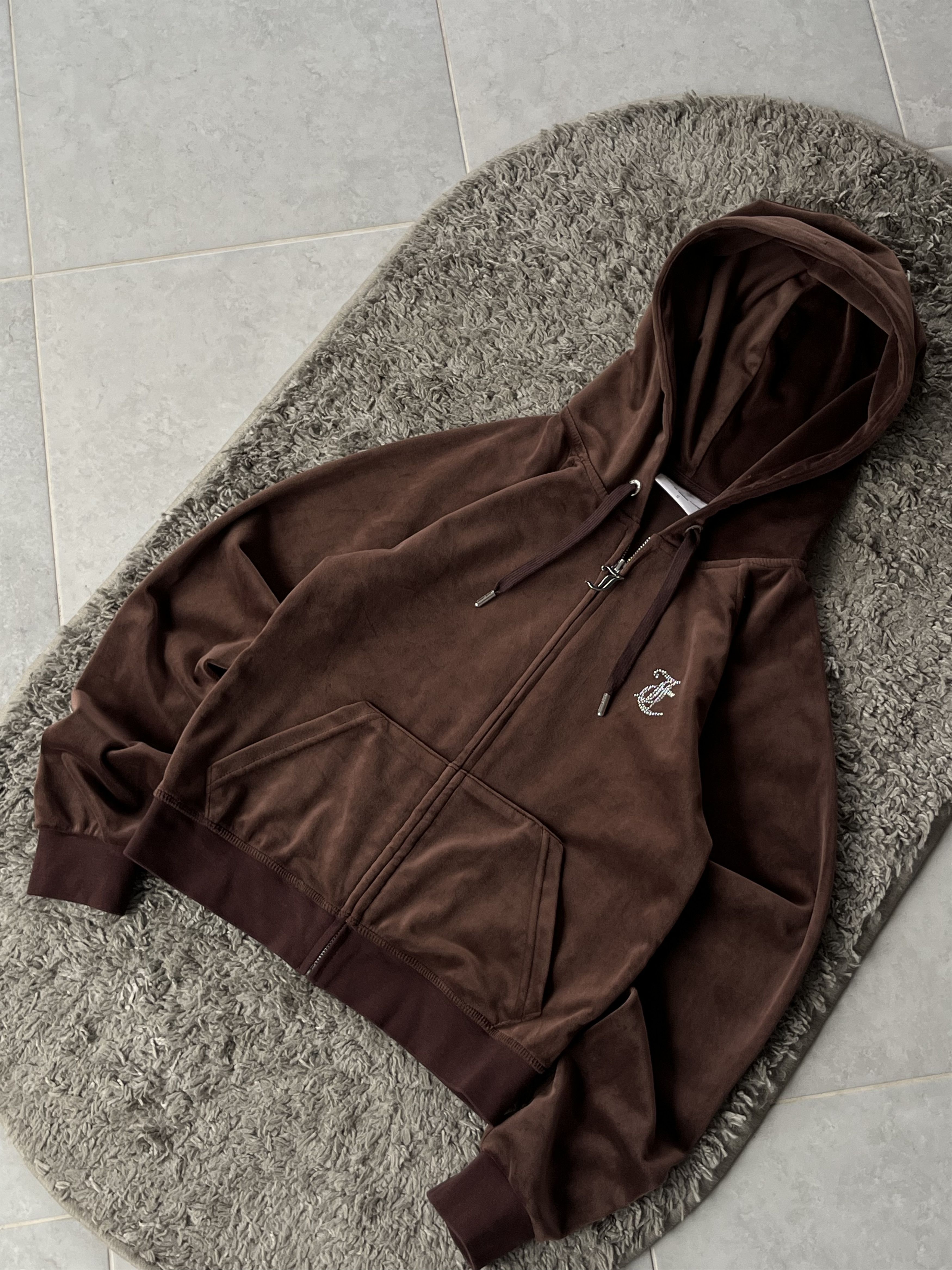 Juicy Couture Luxury Zip Hoodie Juicy Couture Big Logo Y2KStyle Streetwear Size S / US 4 / IT 40 - 7 Thumbnail