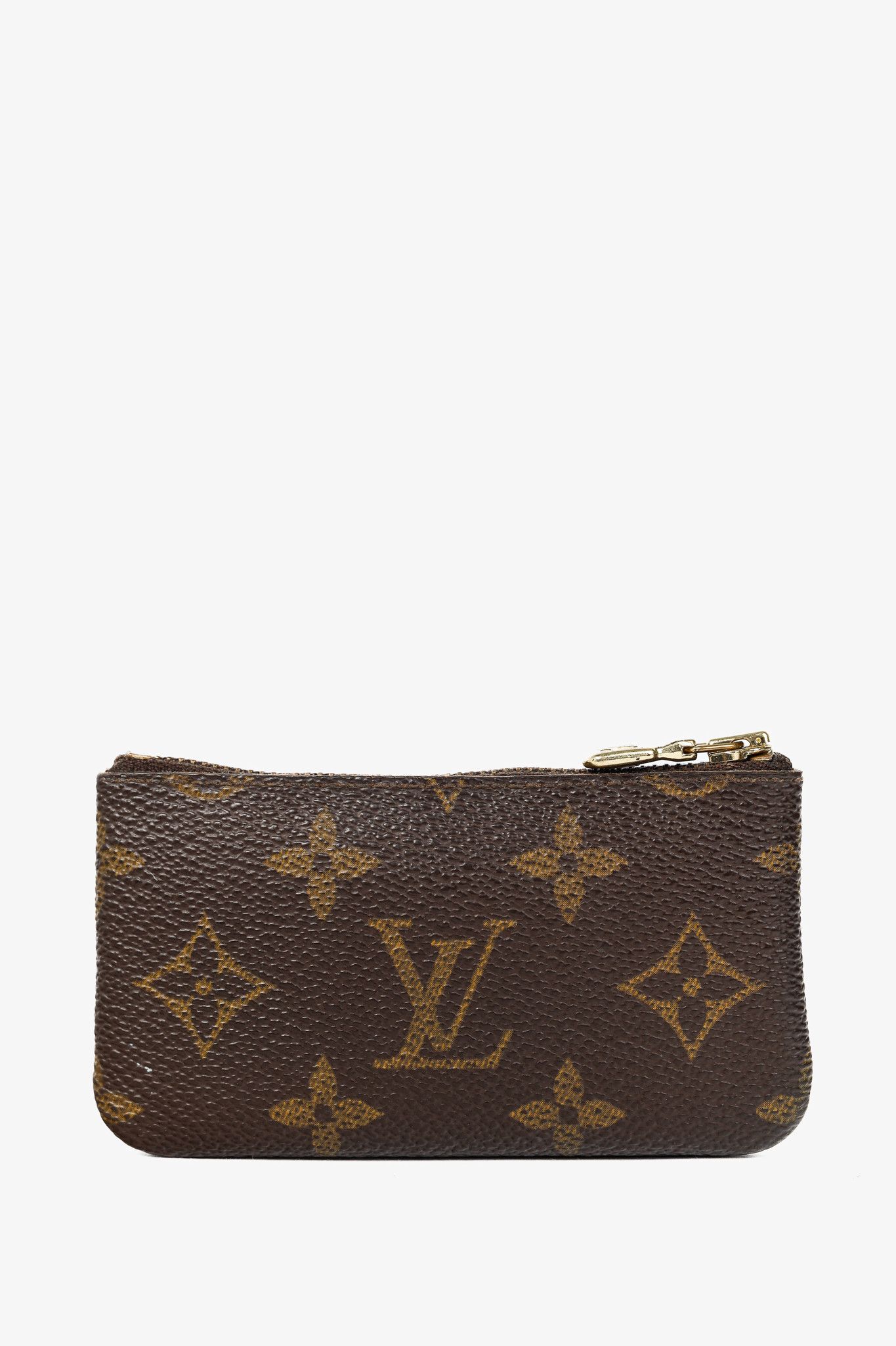 Louis Vuitton Louis Vuitton Monogram Canvas Zip Pochette Cles Size ONE SIZE - 4 Thumbnail