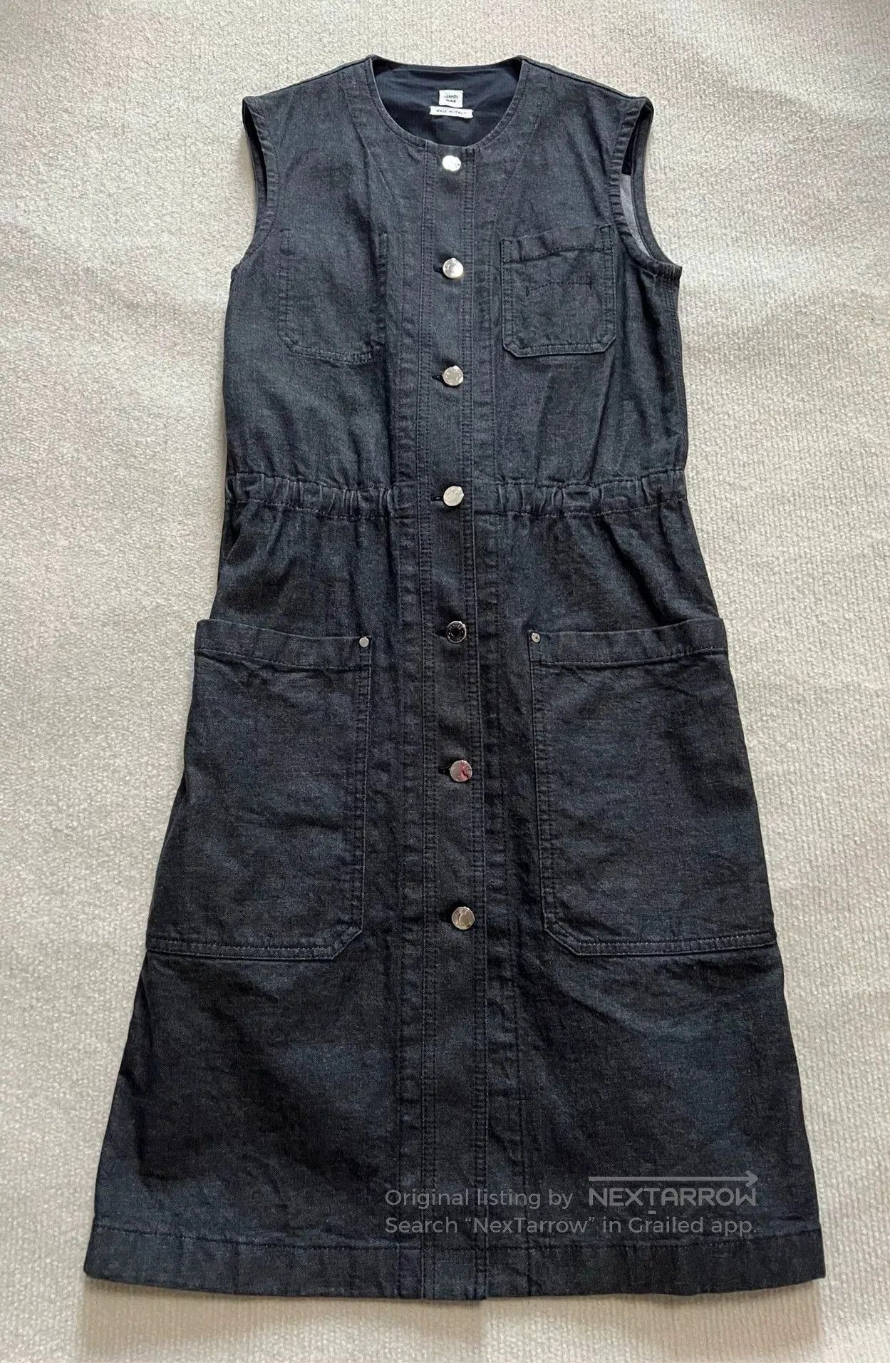 Hermes Hermes Denim Sleeveless Dress. Size US XS / EU 42 / 0 - 1 Thumbnail