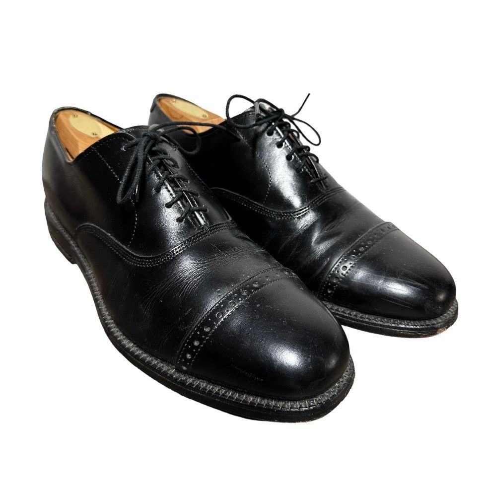 Allen Edmonds Byron Oxford Dress Shoes Cap Leather Black 8, Men's