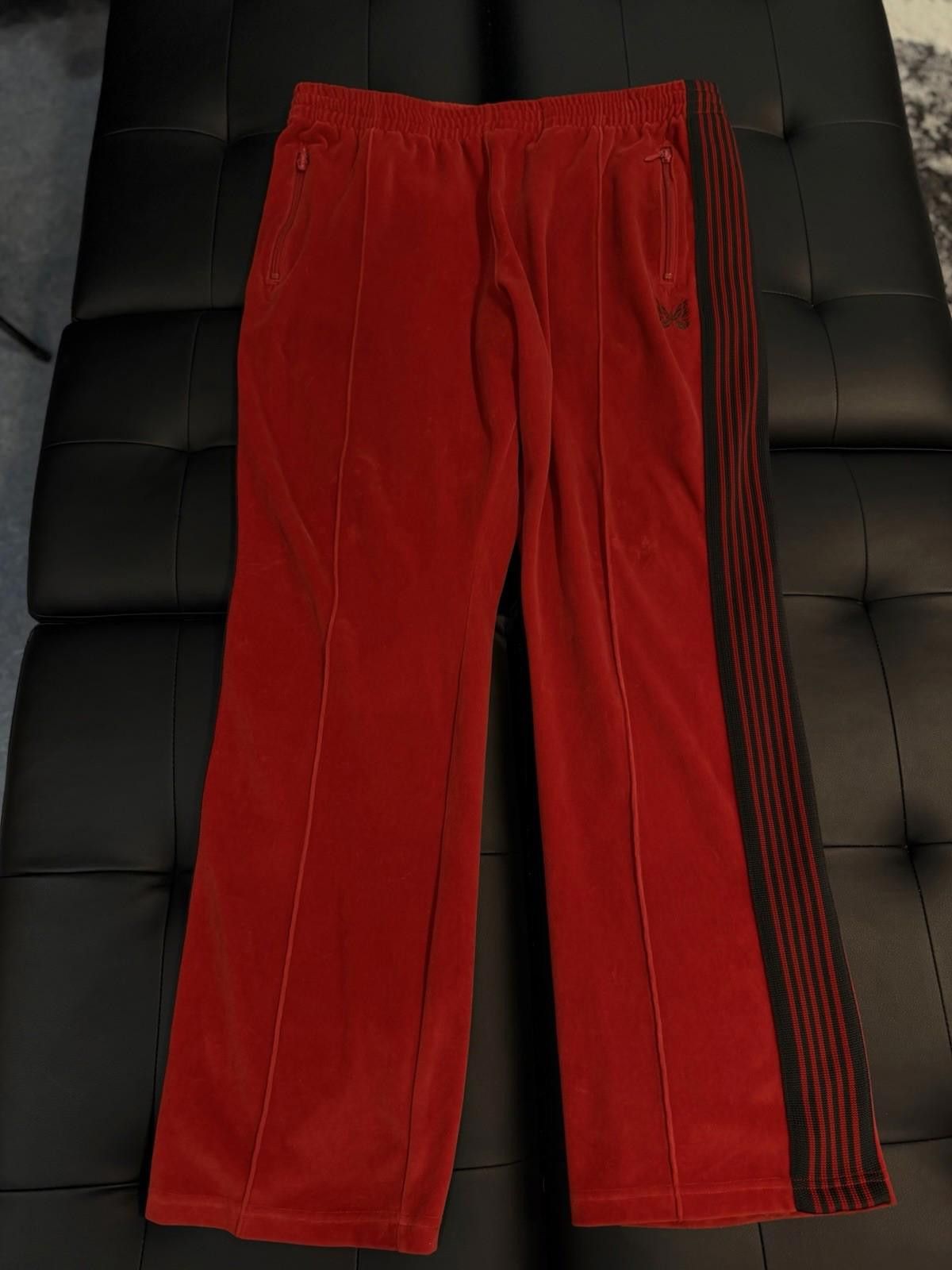 Needles NEEDLES Track Pants Size Medium Red 100% Authentic Size US 32 / EU 48 - 5 Thumbnail