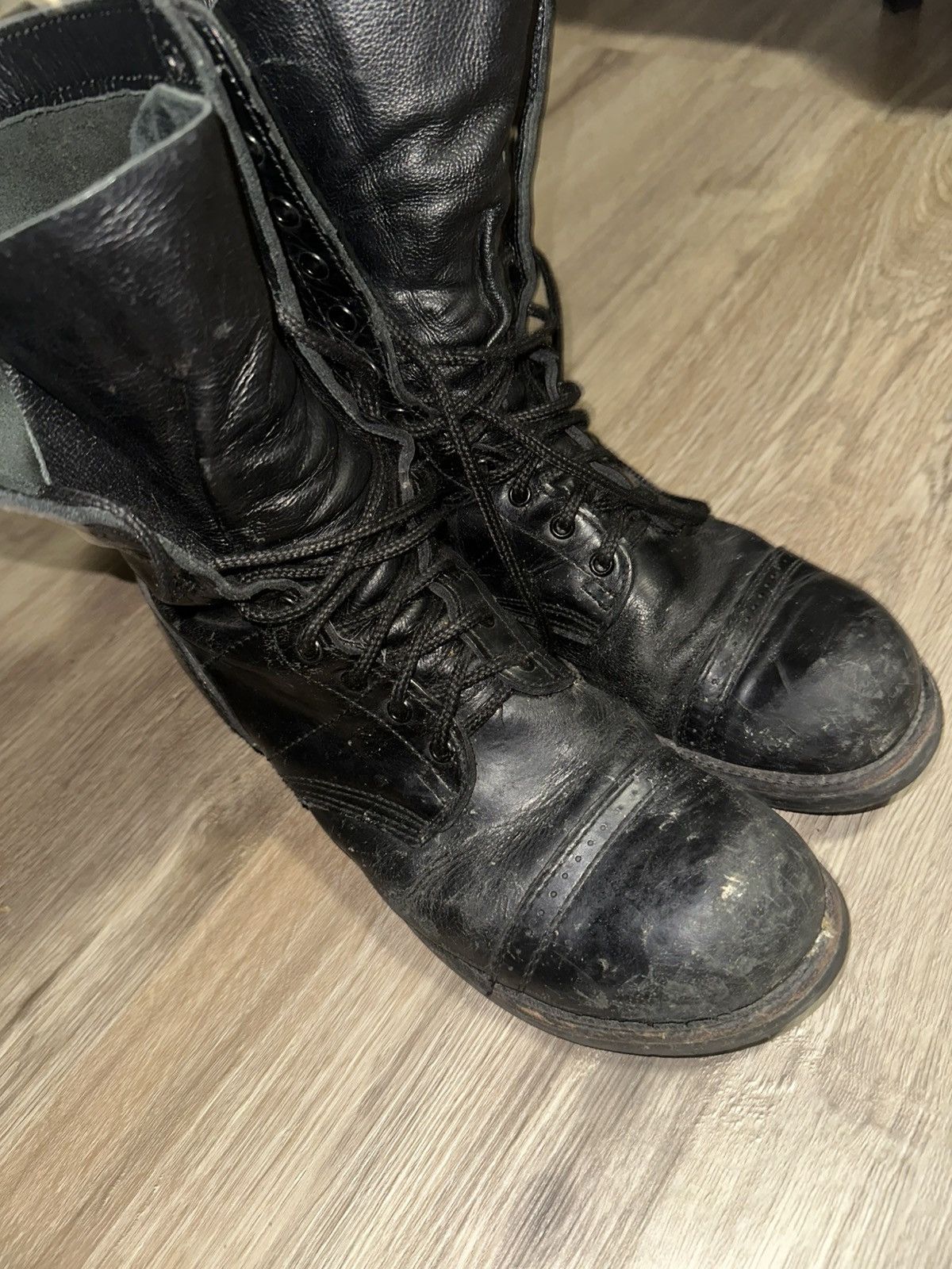 Corcoran Hand Distressed Corcoran Combat Boots Size US 11 / EU 44 - 3 Thumbnail