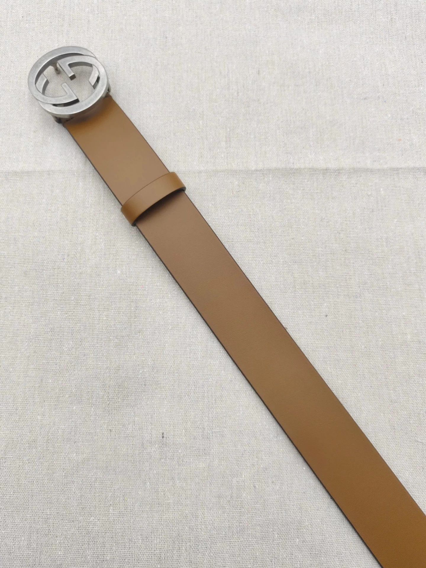 Gucci Gucci Brown Double G Buckle Belt 100/105 Size ONE SIZE - 4 Thumbnail