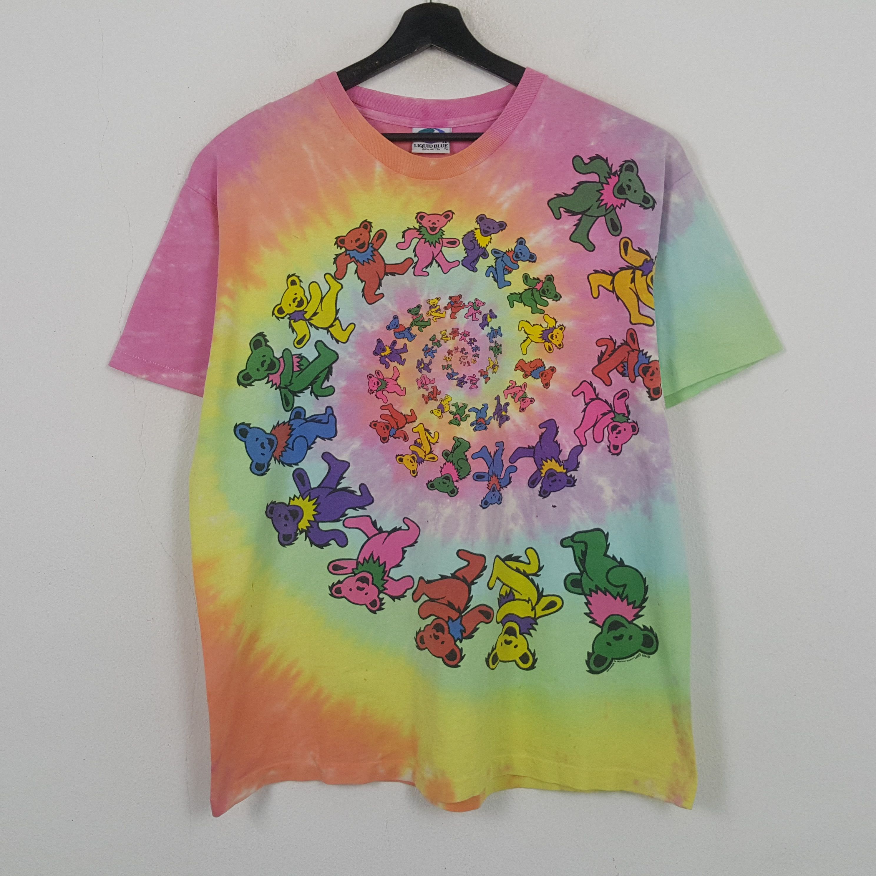 Band Tees Grateful Dead Rock Band Liquid Blue Tshirt RR4 Size US XL / EU 56 / 4 - 1 Thumbnail