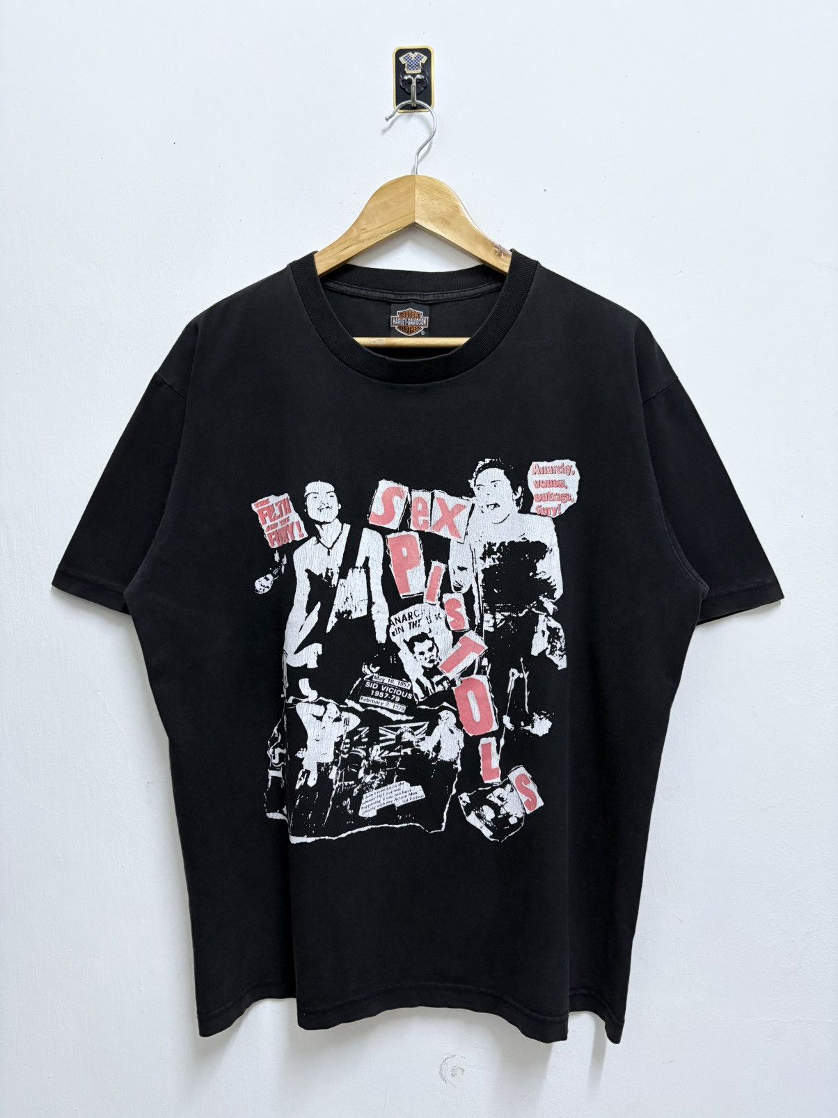 Band Tees 2000's Band Sex Pistols x Harley Davidson T-Shirt Size US L / EU 52-54 / 3 - 1 Thumbnail