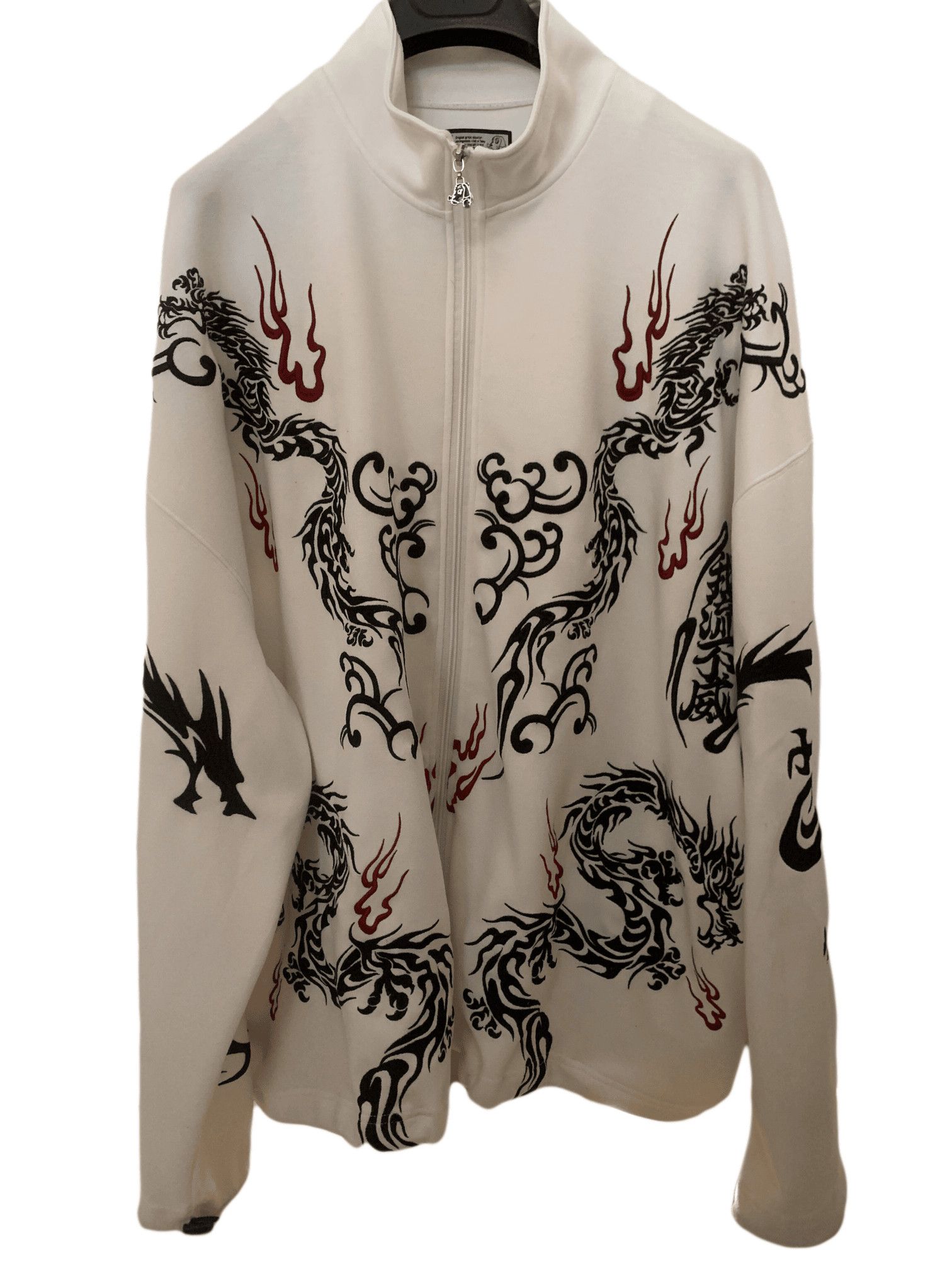 Evisu × Japanese Brand Embroidered 90s Galfy tribal hoodie from Japan Size US XXL / EU 58 / 5 - 1 Thumbnail