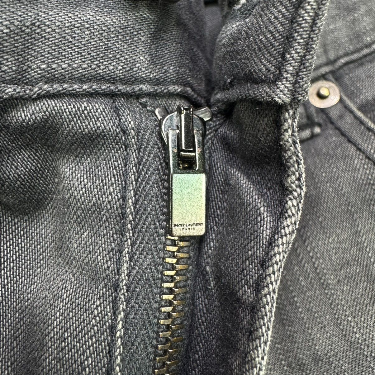 Saint Laurent Paris SAINT LAURENT PARIS SS13 GRAY D02 DENIM Size US 32 / EU 48 - 4 Thumbnail