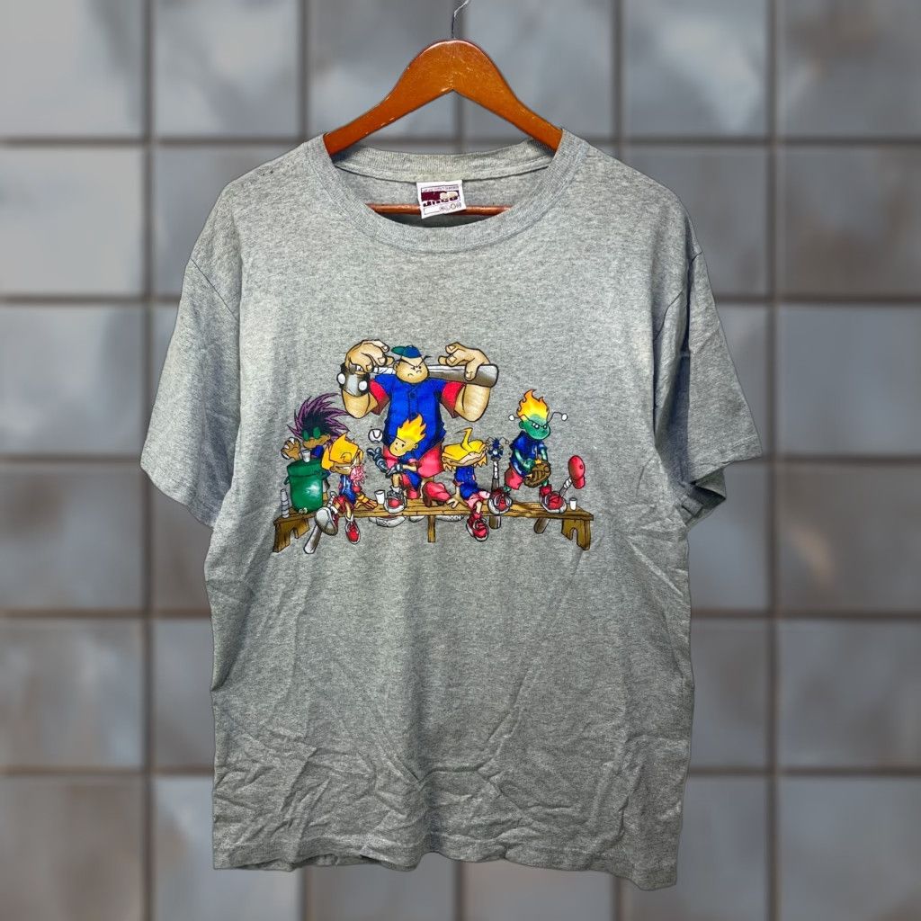 JNCO VINTAGE JNCO T-Shirt XL Men Short Sleeve Gray Baggy Size US XL / EU 56 / 4 - 1 Thumbnail