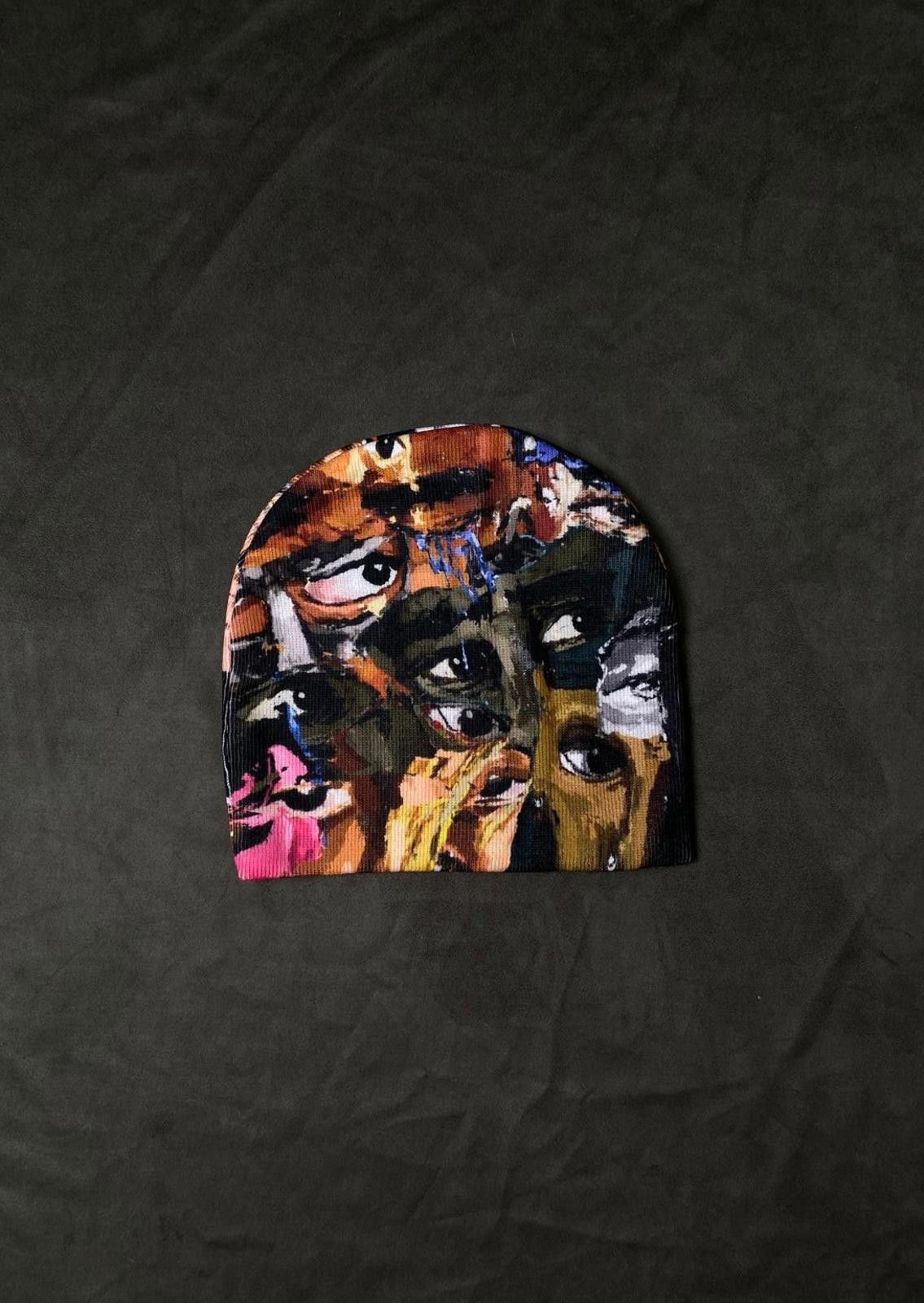 Rare Pelumi.png Eyes Don’t Lie No Cuff Knit Beanie Hats OS