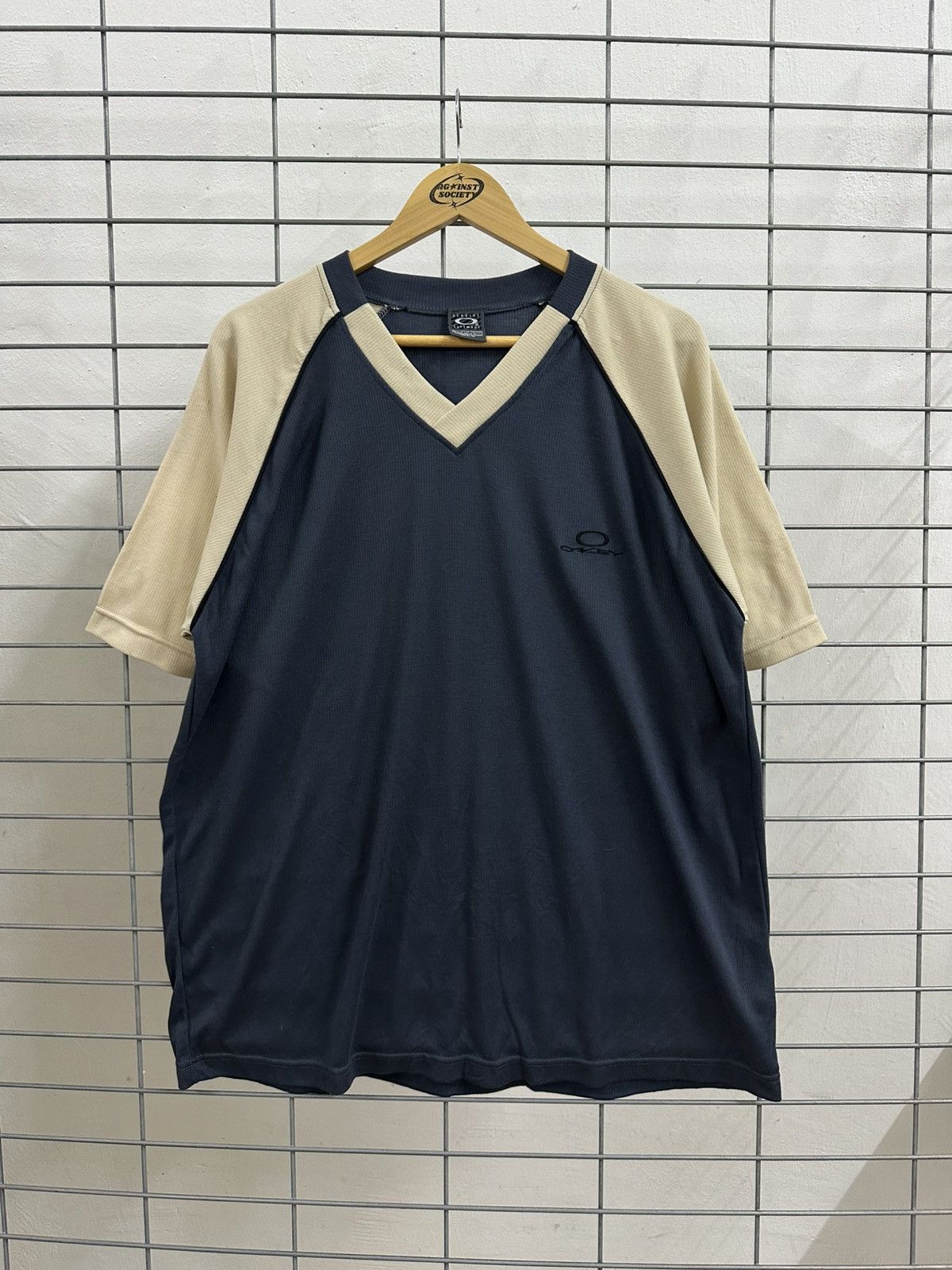 Oakley Rare And Beautiful Vintage 90’s Oakley Software Jersey Knit Size US XL / EU 56 / 4 - 1 Thumbnail
