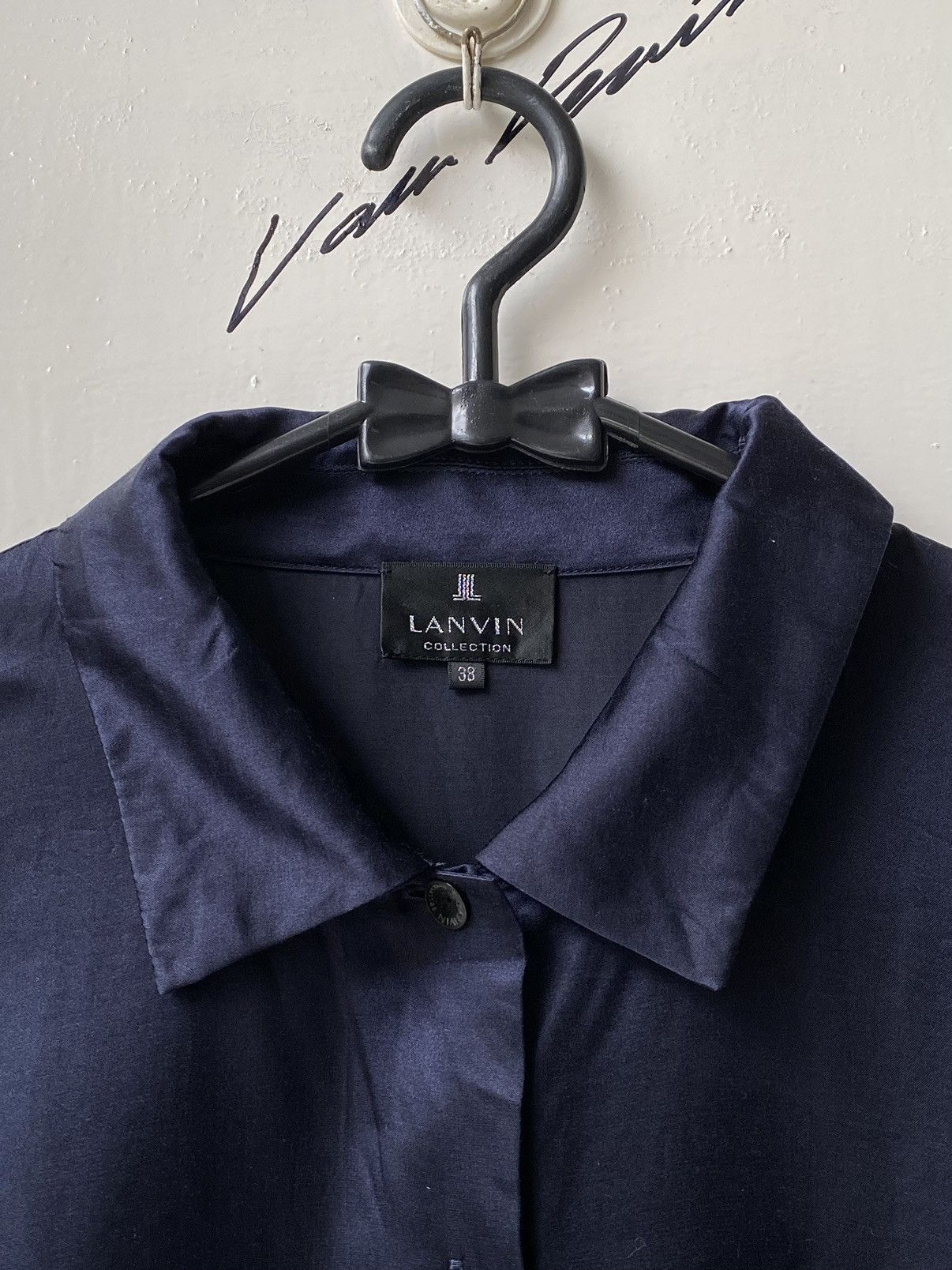 Lanvin LANVIN Collection Navy Dress Size XXL / US 16-18 / IT 52-54 - 14 Thumbnail