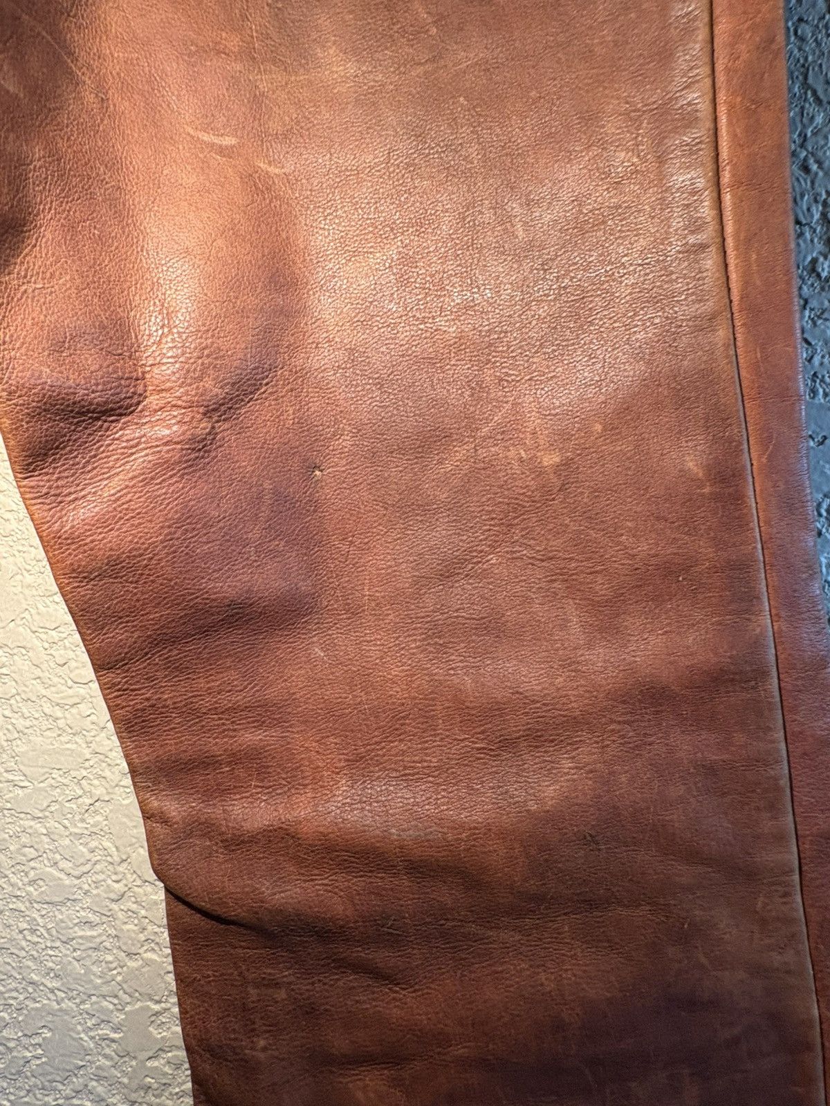 Other Handmade Leather Pants – Men’s Bootcut – Soft Deerskin? –90s Size US 32 / EU 48 - 11 Thumbnail