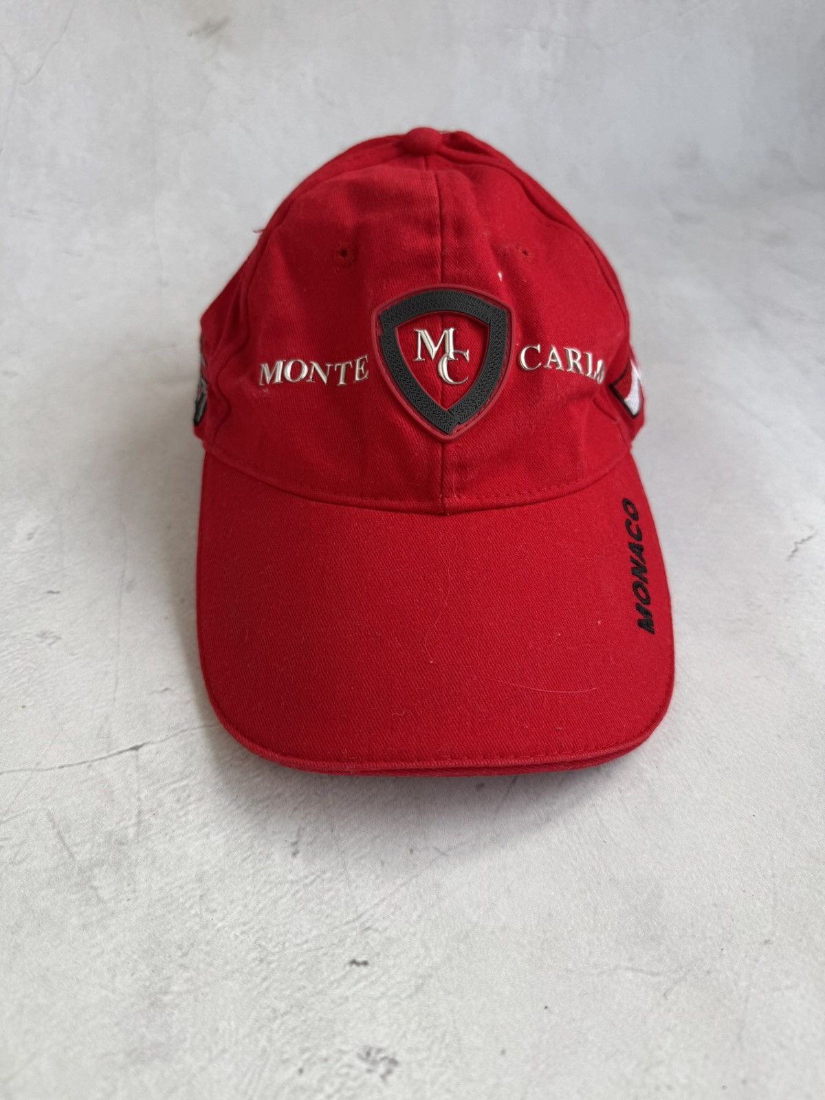 Vintage Monte Carlo Monaco Formula 1 Cap Vintage Size ONE SIZE - 1 Thumbnail