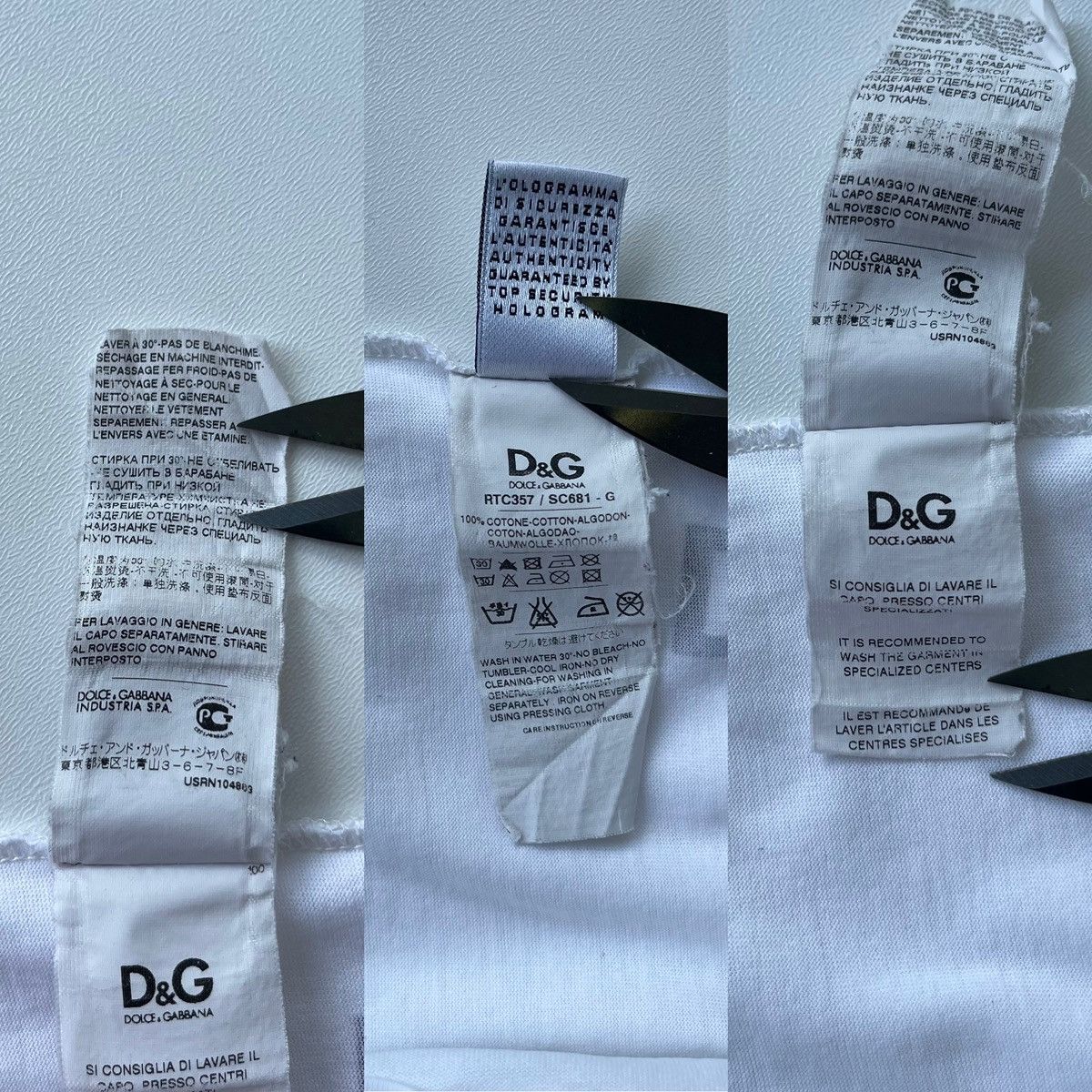 Dolce & Gabbana Dolce & Gabbana Felix The Cat D&G T-Shirt White Rare Size US S / EU 44-46 / 1 - 12 Thumbnail