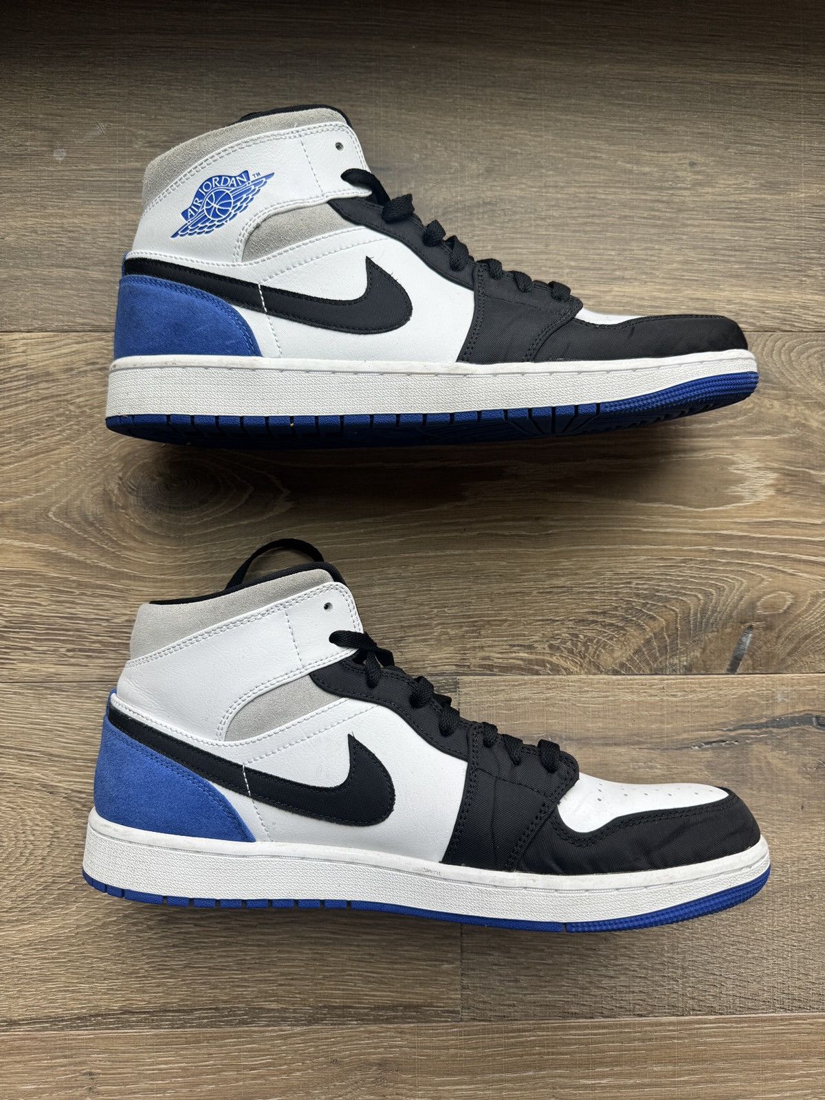 Nike Air Jordan 1 Mid SE ‘Royal Black Toe’ 2020 Men’s