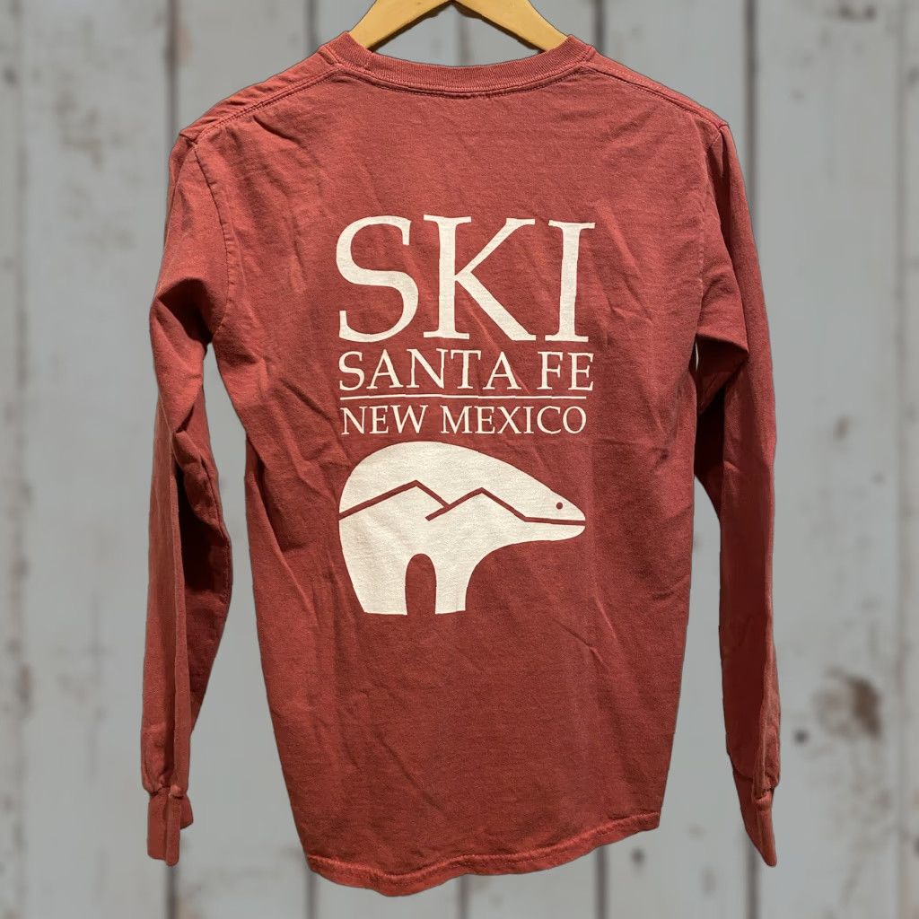 Vintage BLUE 84 Mens Ski New Mexico Long Sleeve Bear Red Shirt S Crew Neck Cotton Regular Length Vintage No (pre-owned) Size US S / EU 44-46 / 1 - 1 Thumbnail