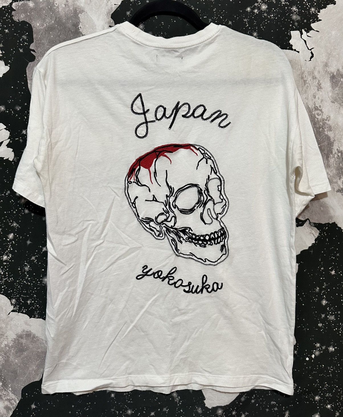 Zara Zara Man Yokosuka Japan Skull Shirt Size US S / EU 44-46 / 1 - 1 Thumbnail