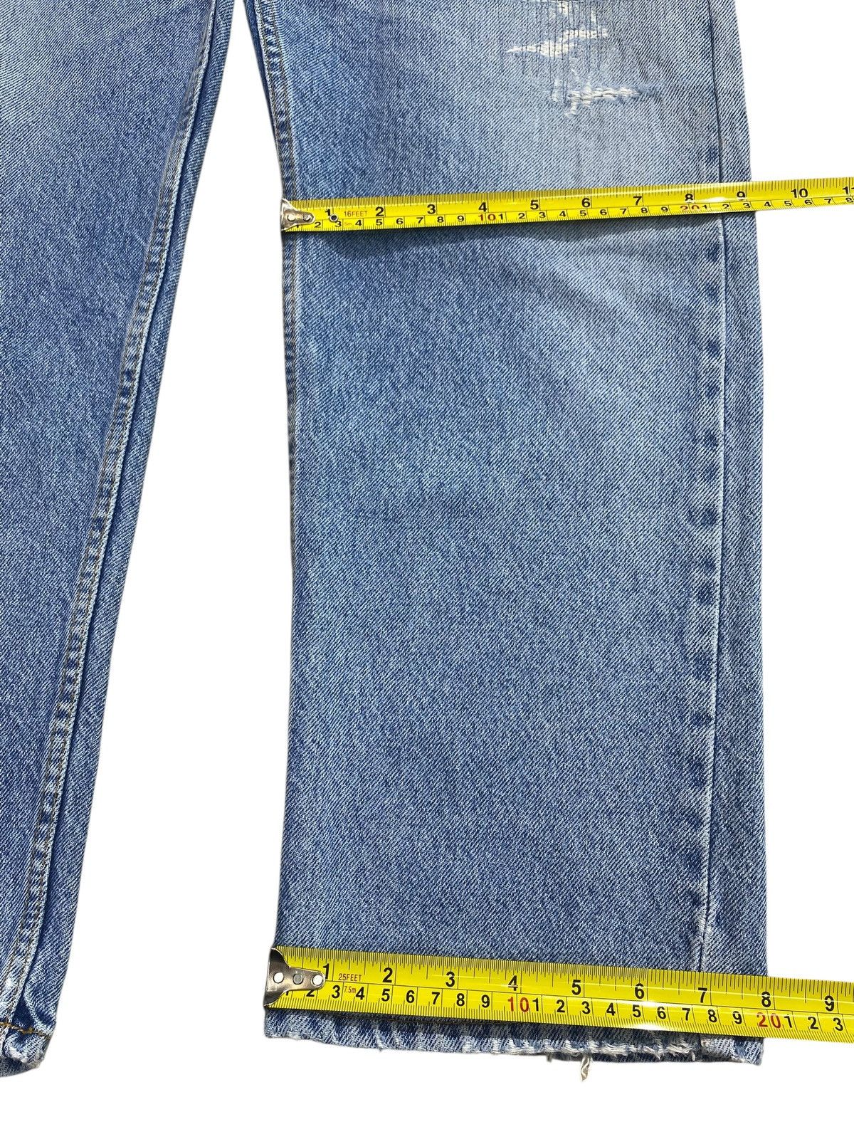 Polo Ralph Lauren Polo Ralph Lauren Acid Blue Wash Style Wide Leg Jeans Size US 31 - 8 Thumbnail