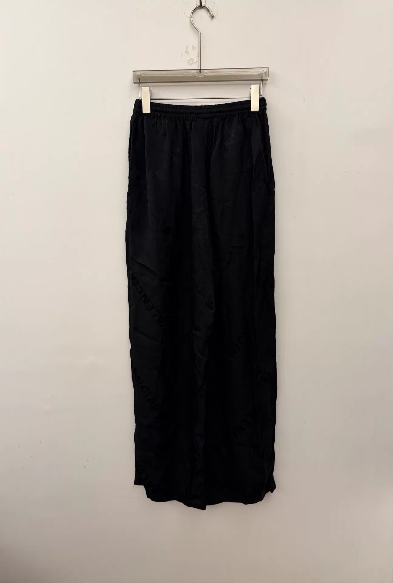 Balenciaga Balenciaga Mid-Waist Logo All-Over Jacquard Pants 34 New Size 24" / US 00 / IT 34 - 4 Thumbnail