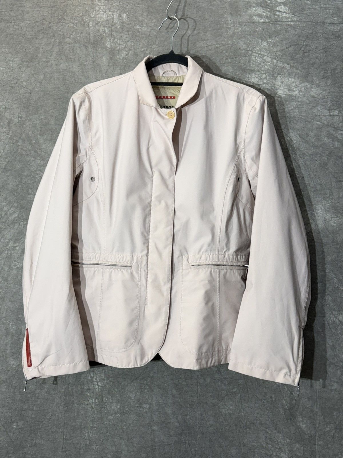 Prada Prada Red Tab Jacket blazer nylon Size M / US 6-8 / IT 42-44 - 2 Thumbnail