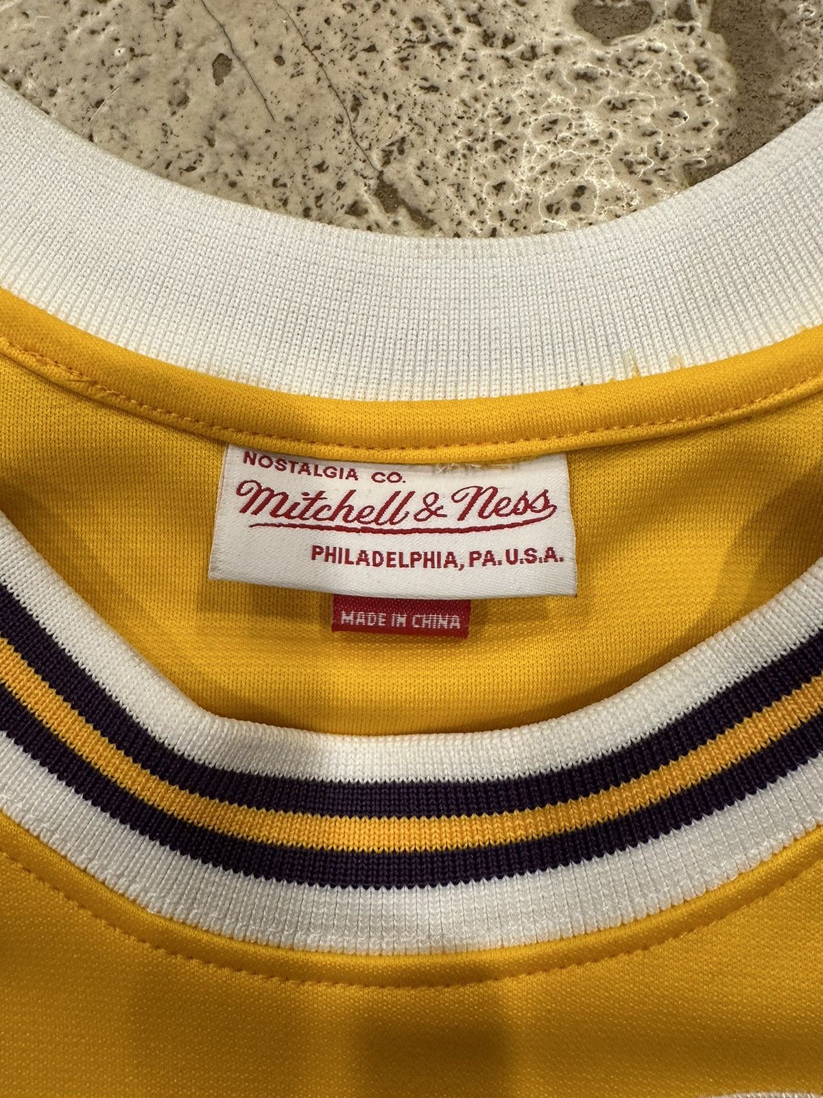 Mitchell & Ness × NBA Mitchell & Ness NBA LA Lakers Wilt Chamberlain 1972 Jersey Size US M / EU 48-50 / 2 - 7 Thumbnail