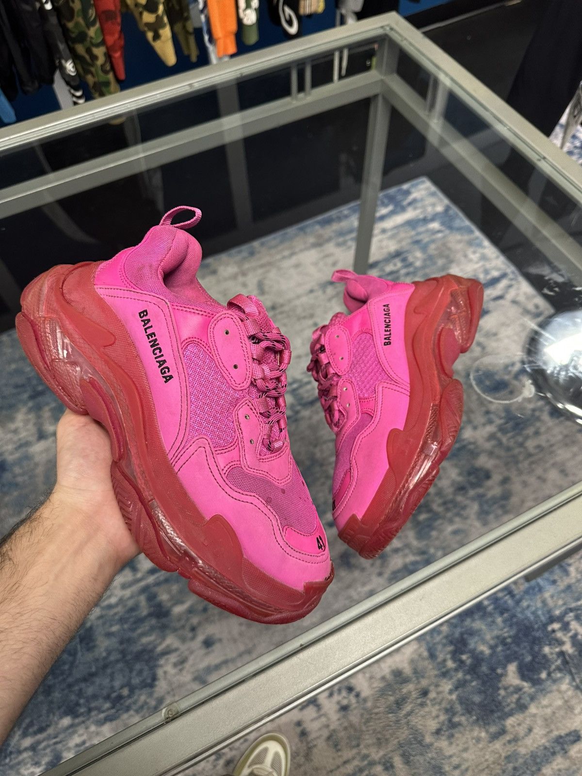 Balenciaga Triple S Sneaker 'Pink Clear Sole'