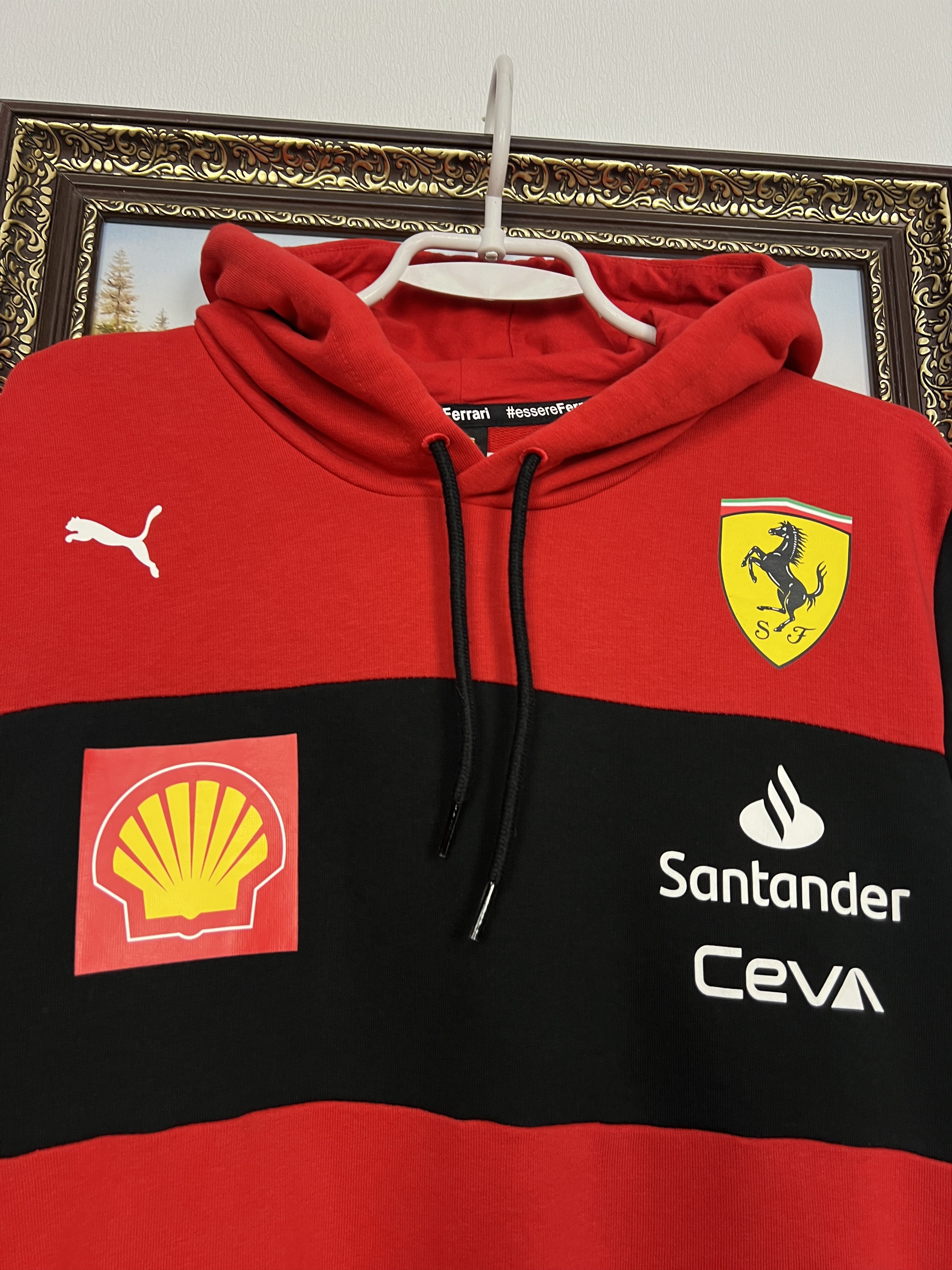 Ferrari Puma Scuderia Ferrari F1 Racing Jacket Hoodie Track Top Hype Size US L / EU 52-54 / 3 - 3 Thumbnail