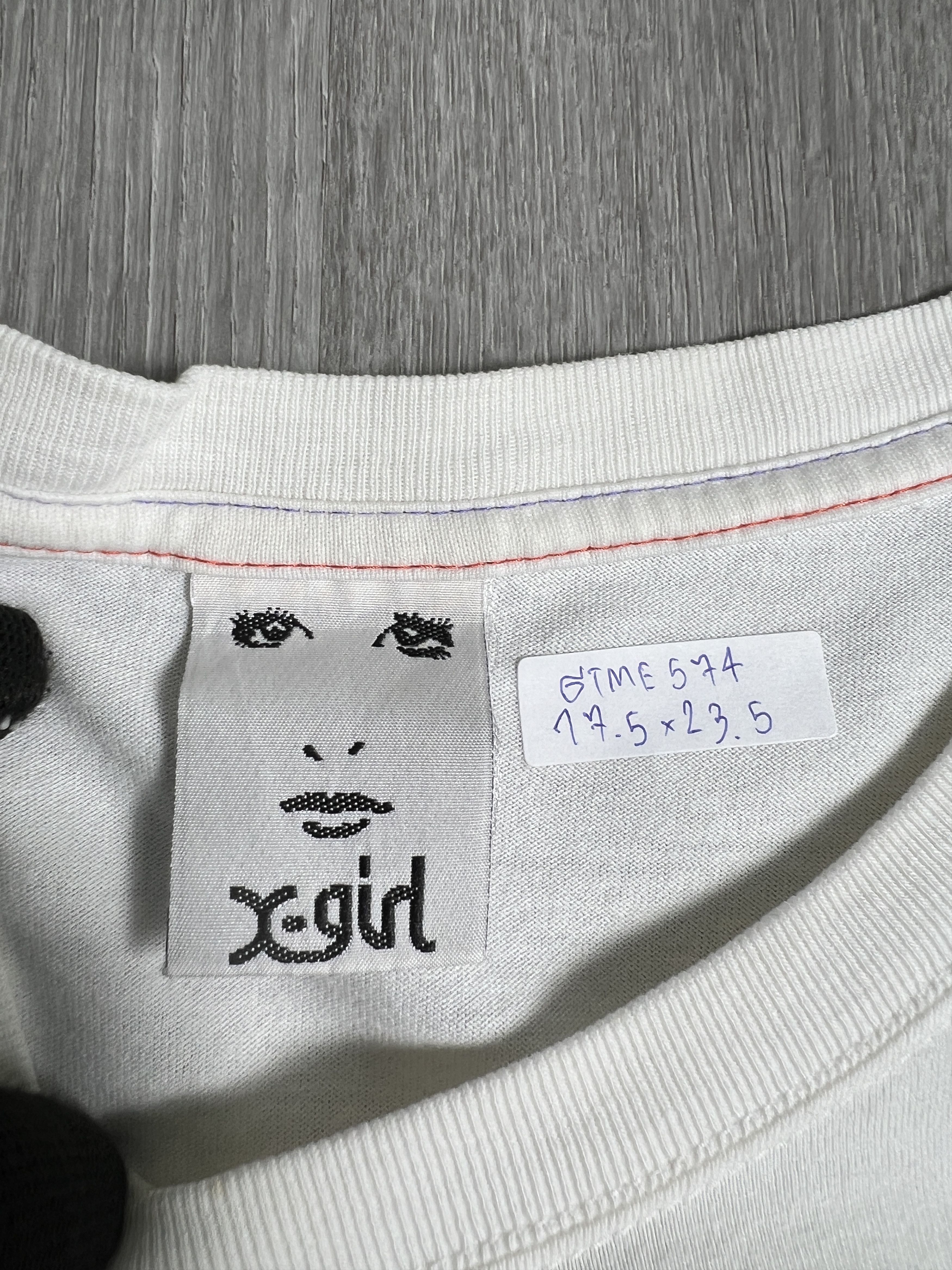 X-Girl X-Girl Girl with Stars Graphic Tee (2) GTME574 Size XS / US 0-2 / IT 36-38 - 3 Thumbnail