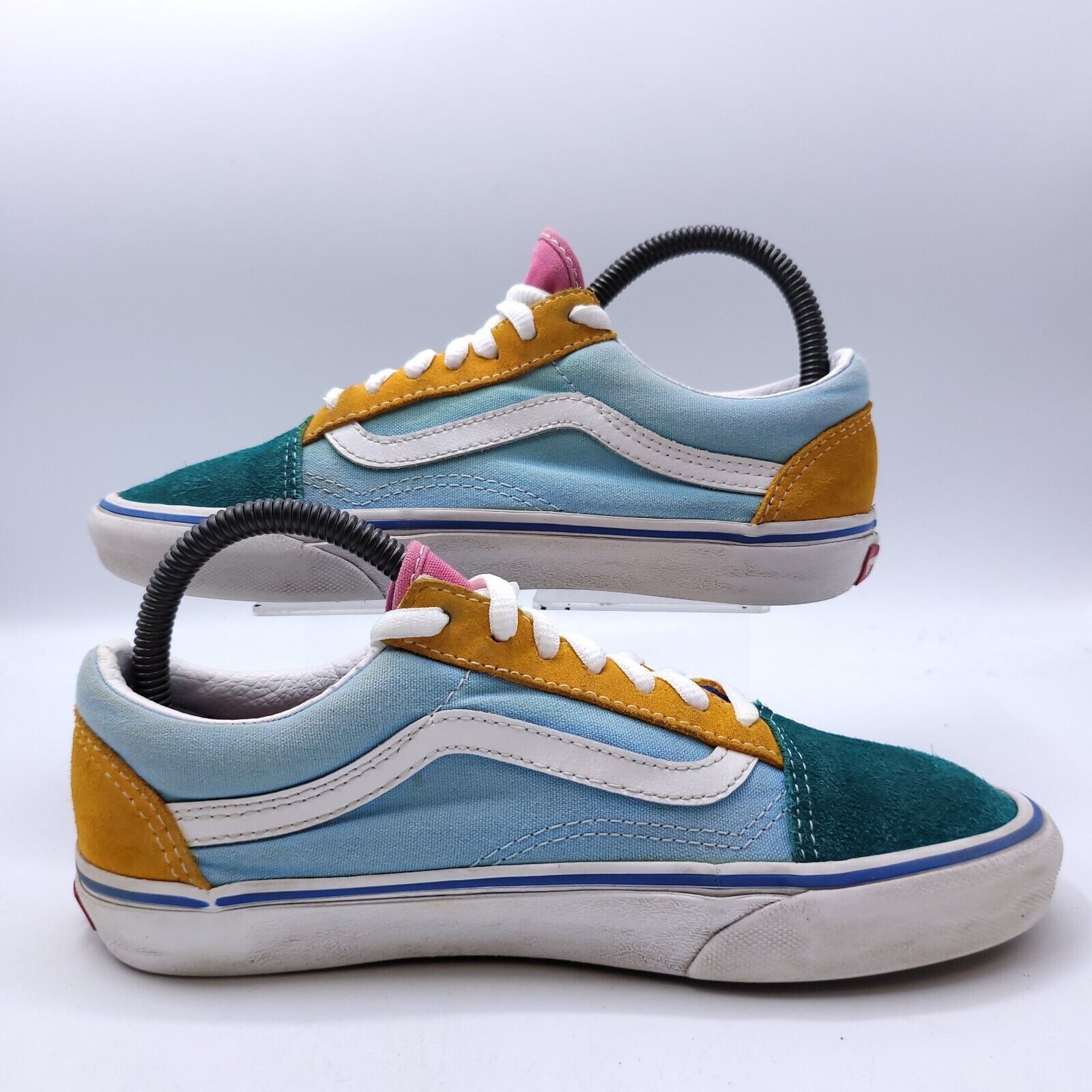 Vans Vans Off the Wall Old Skool Shoe Womens Size 7 7221454 Multi Size US 7 / IT 37 - 6 Thumbnail