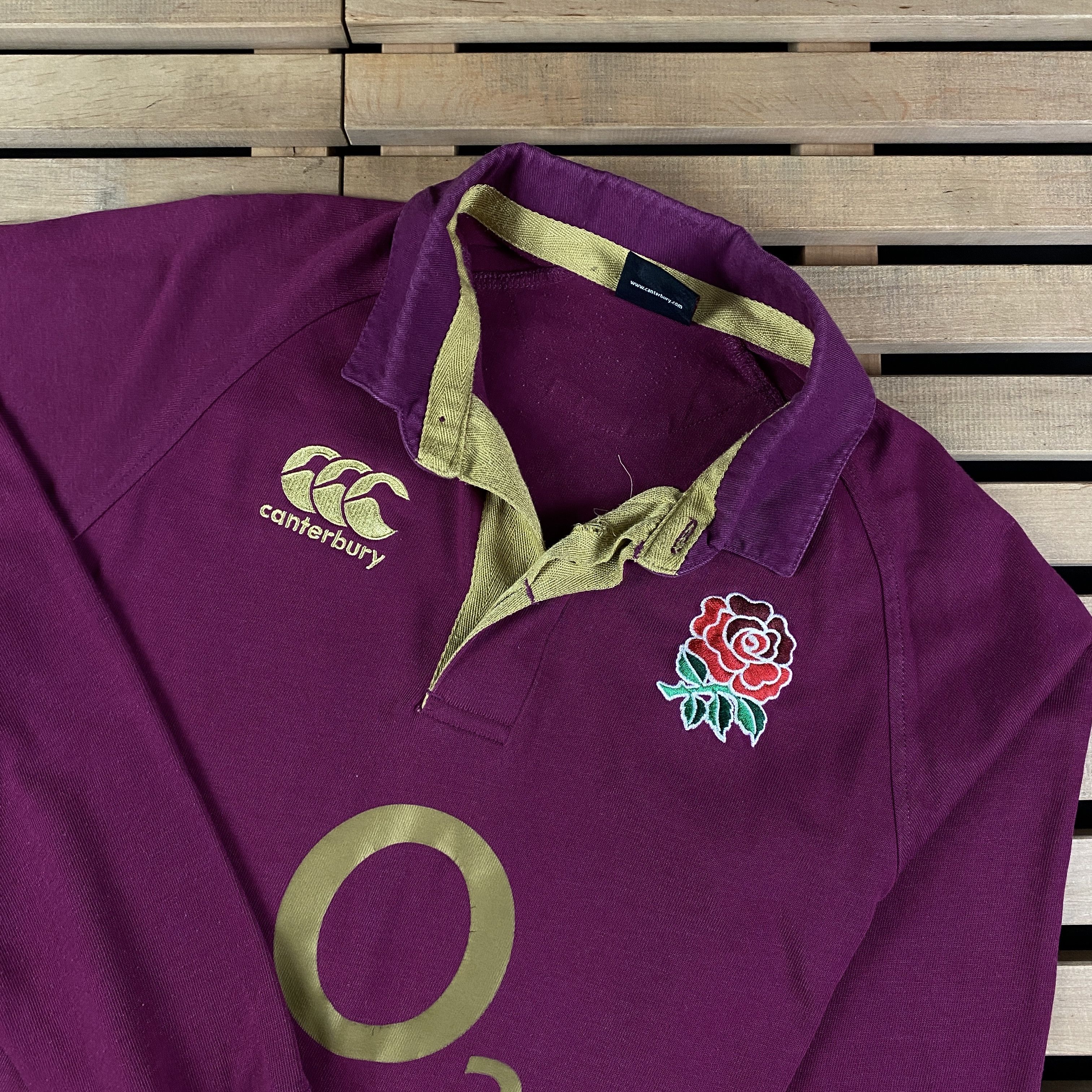 Canterbury of New Zealand × Vintage Mens Rugby Sweatshirt England Canterbury Vintage Size S Size US S / EU 44-46 / 1 - 2 Thumbnail