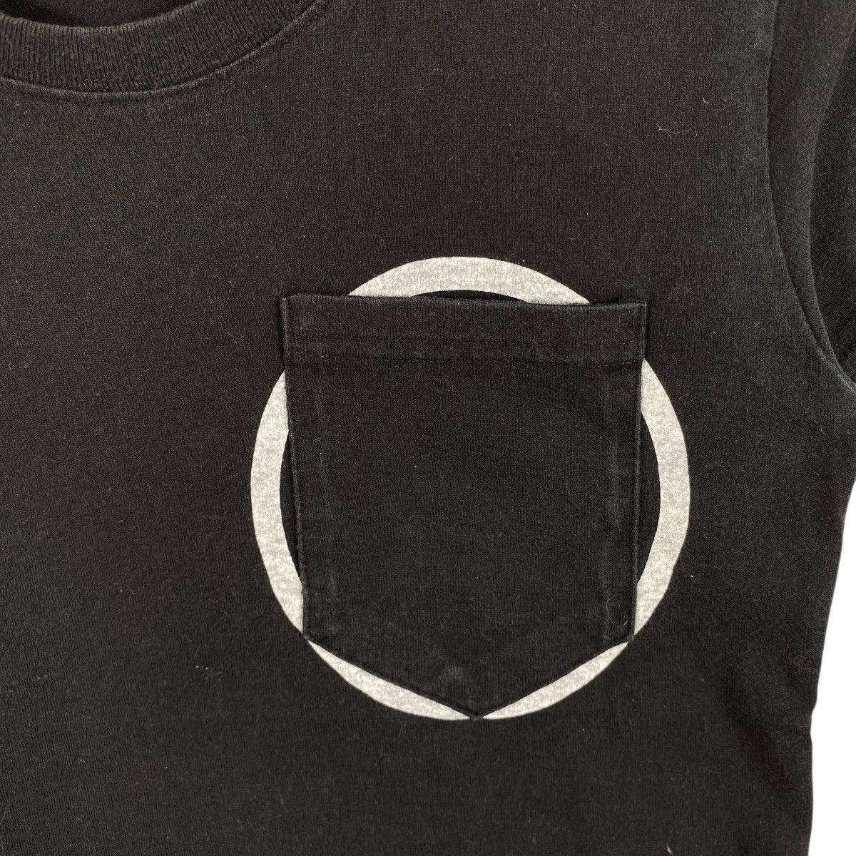 Jam Home Made × Japanese Brand × Zucca Women ZUCCA x JHM Jam Home Made Black Pocket Tee Shirt Size M / US 6-8 / IT 42-44 - 2 Thumbnail