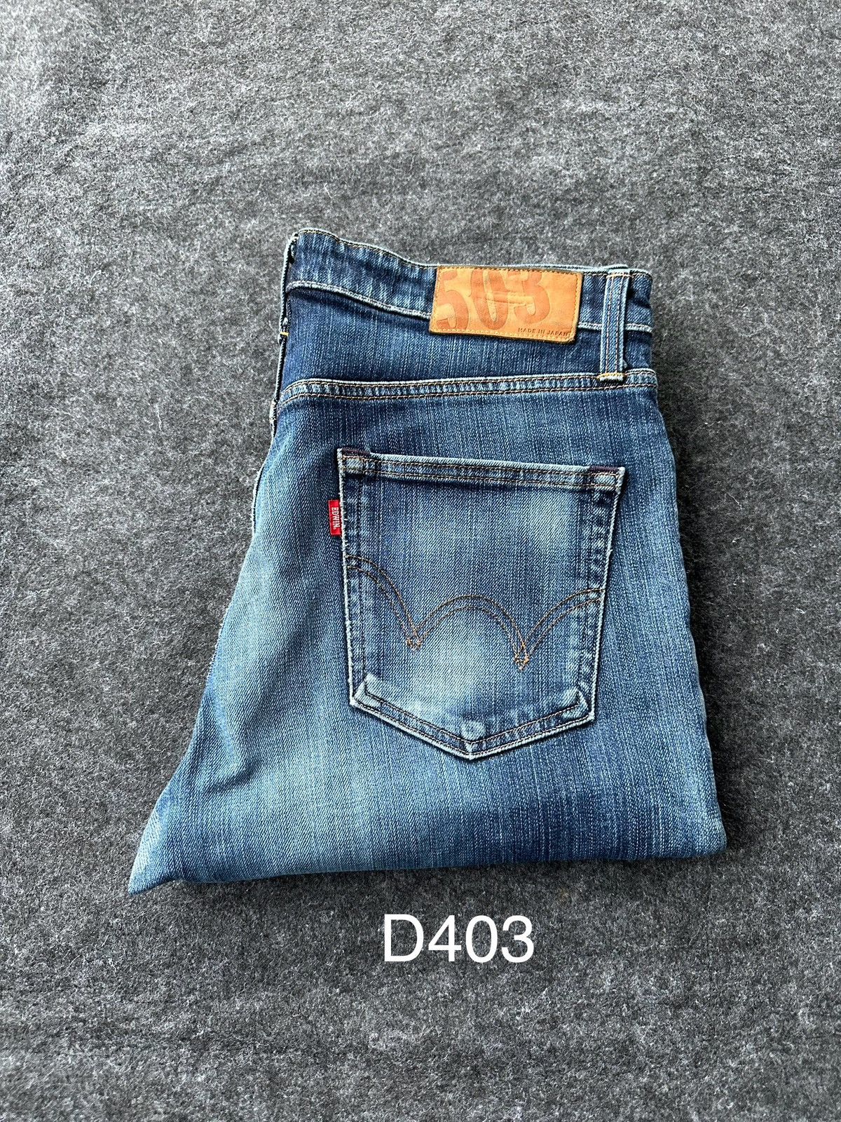 Beauty Beast × Edwin × Japanese Brand Vintage Edwin 503 Japan Distressed Denim D403 Size US 34 / EU 50 - 20 Thumbnail