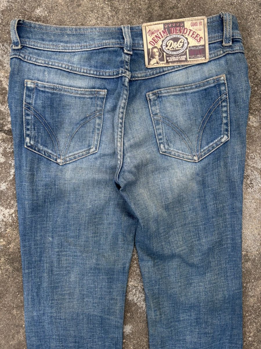 Dolce & Gabbana Vintage Dolce & Gabbana Cool Denim Devotees Belted Jeans Size 28" / US 6 / IT 42 - 9 Thumbnail