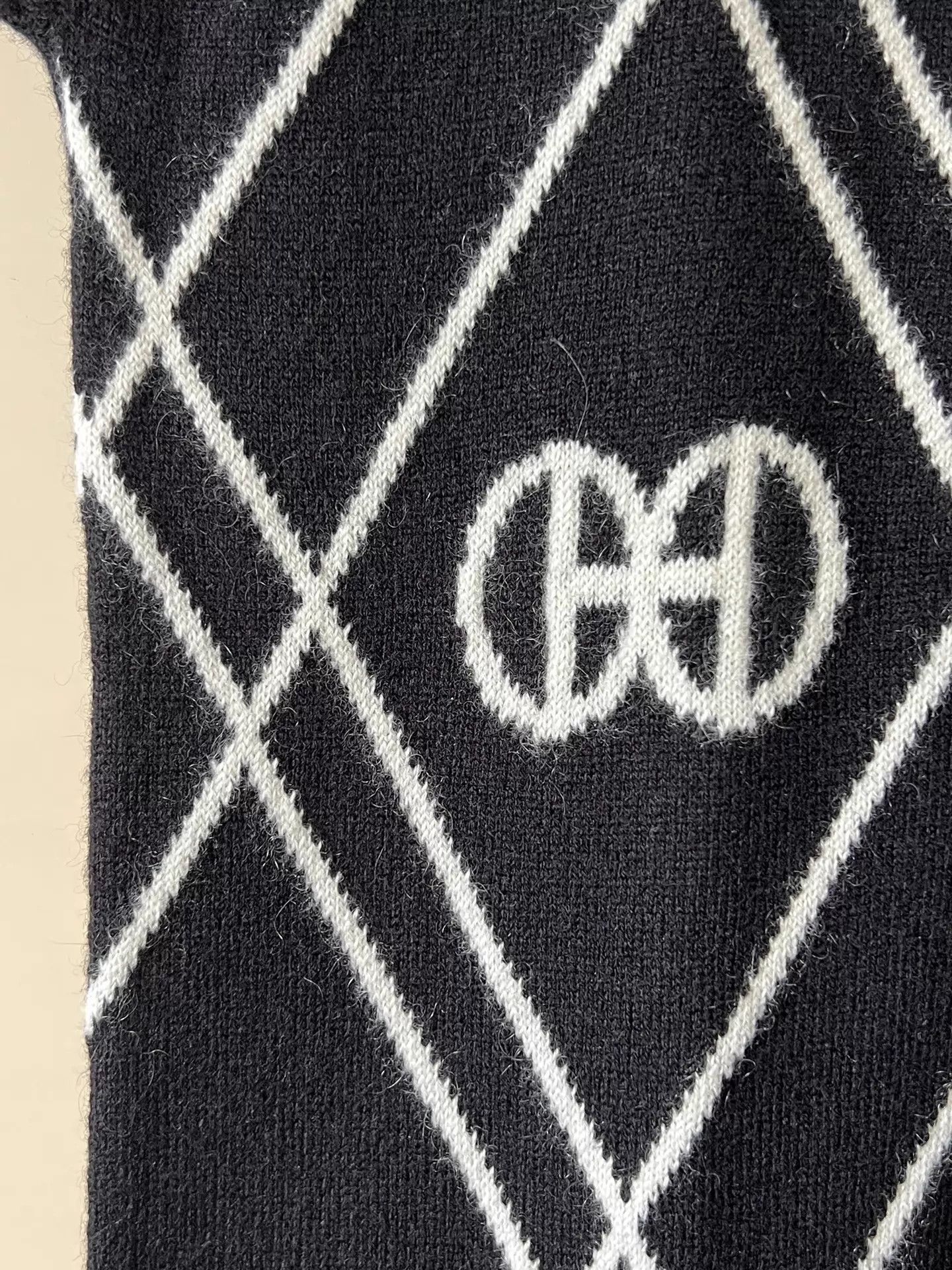 Hermes Hermès cashmere quilted logo dress 38 like new Size S / US 4 / IT 40 - 5 Thumbnail