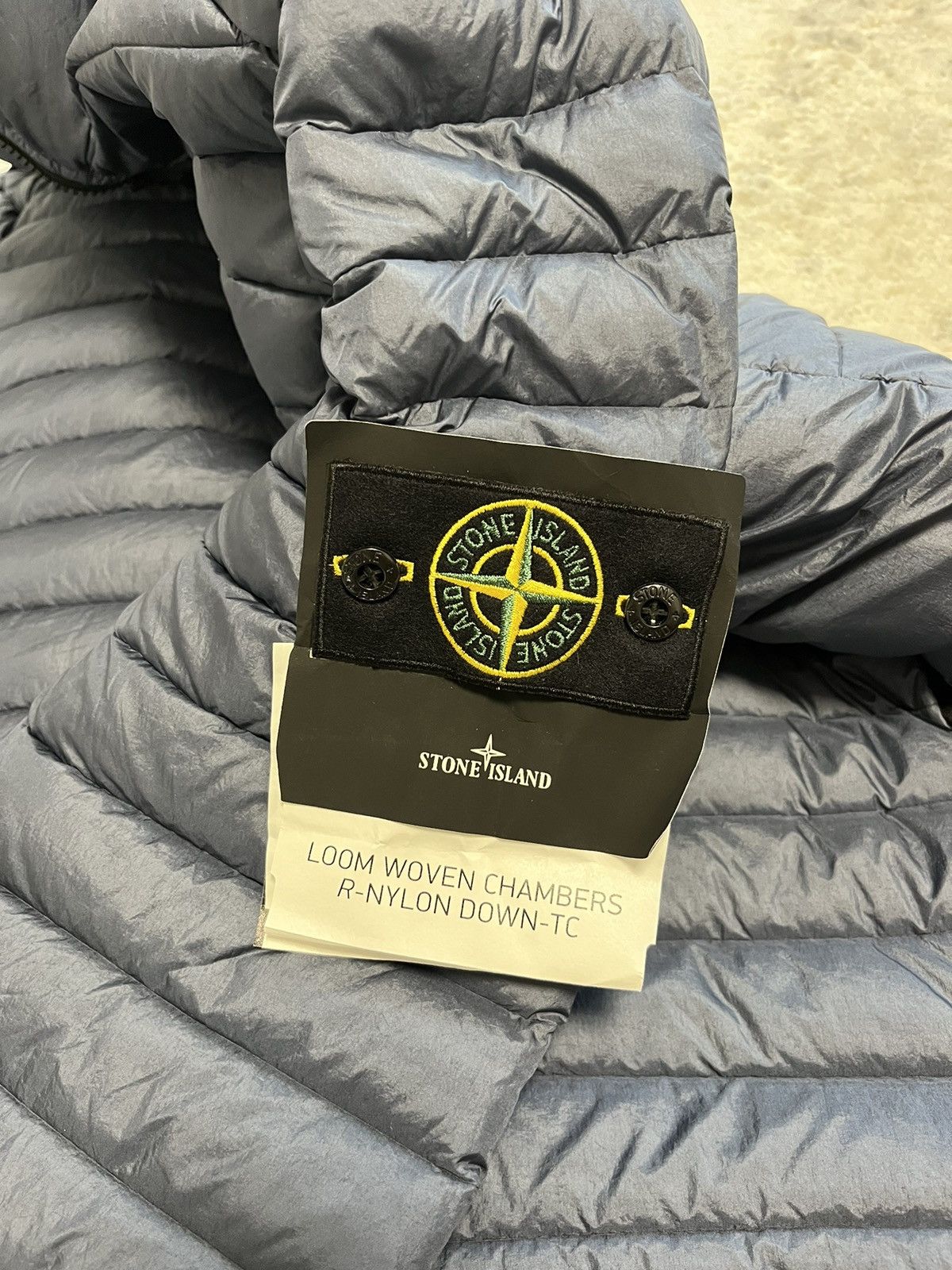 Stone Island Stone Island Loom Woven Chambers R-Nylon Down-TC down jacket Size US M / EU 48-50 / 2 - 2 Thumbnail