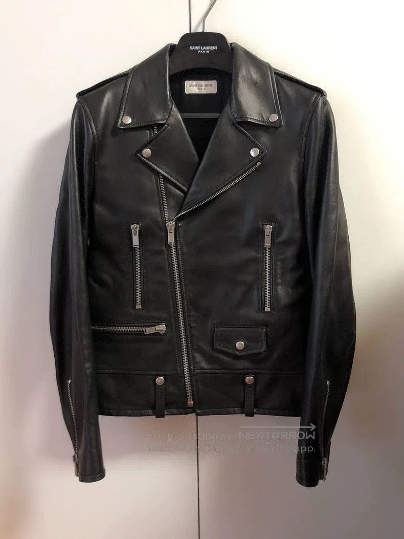 Saint Laurent Paris saint laurent biker jacket. Size US M / EU 48-50 / 2 - 1 Thumbnail