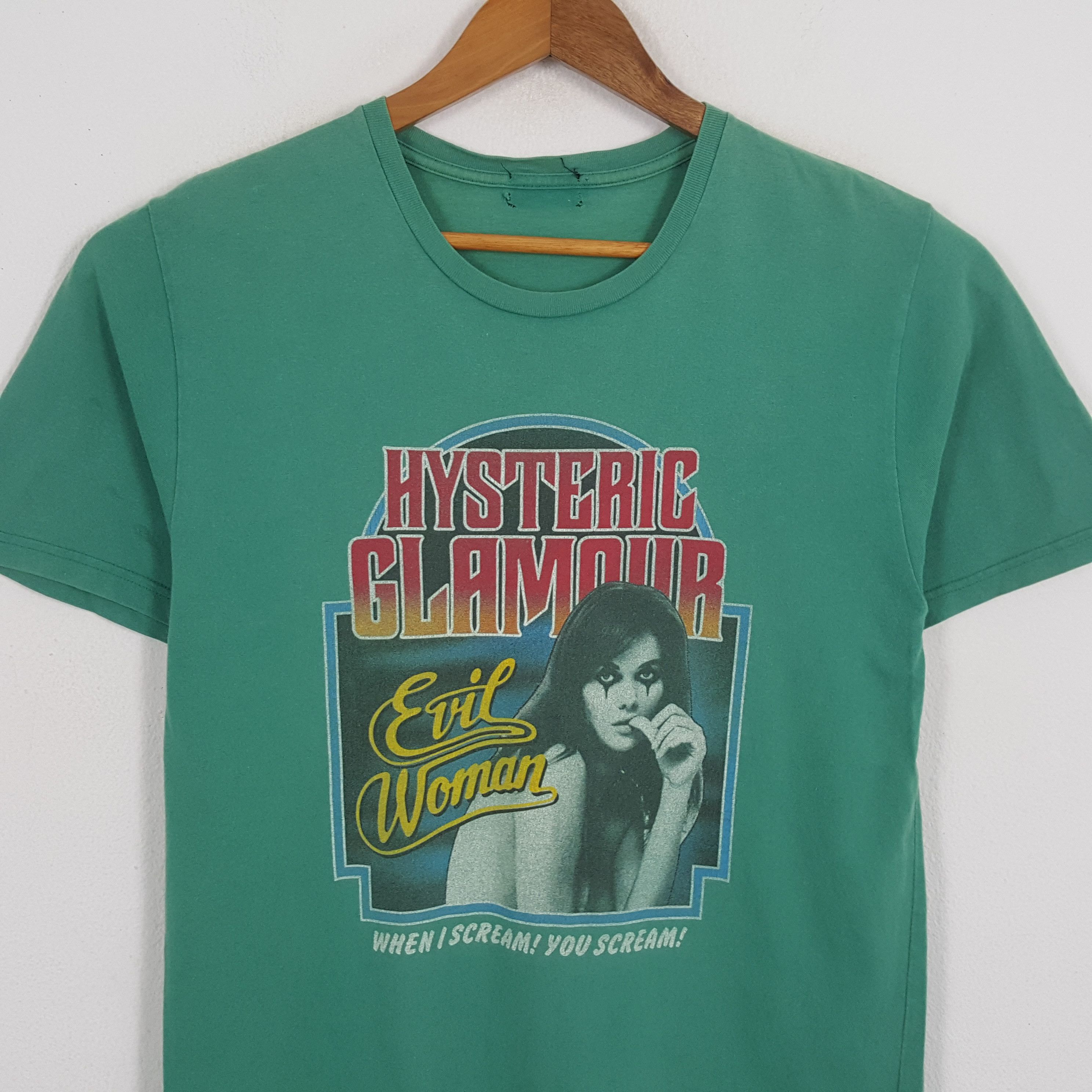 Hysteric Glamour × Japanese Brand × Vintage Vintage HYSTERIC GLAMOUR Japanese Fashion Brand T-Shirts Size US M / EU 48-50 / 2 - 2 Thumbnail