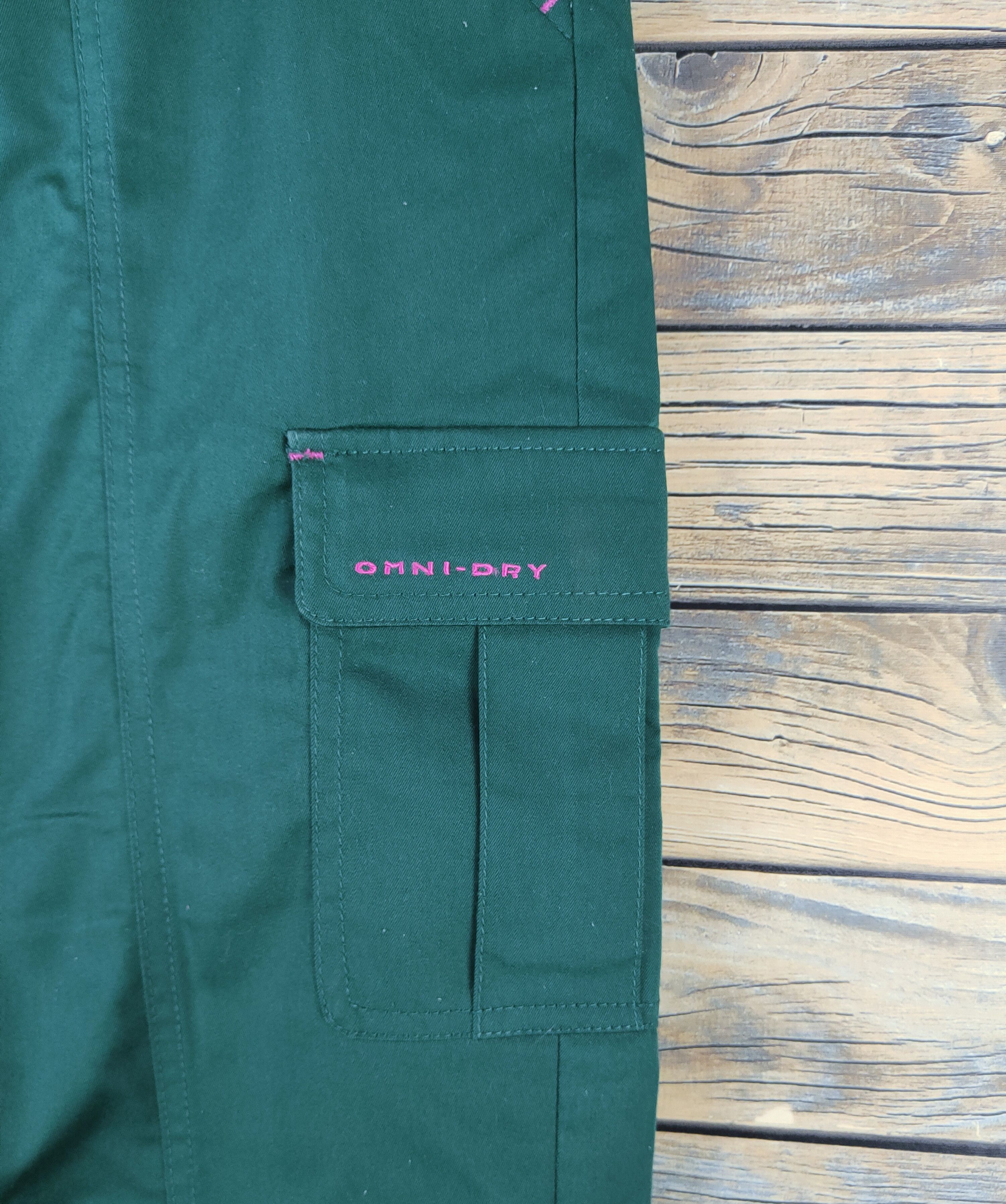 Columbia DL Columbia Green Multipocket Tactical Cargo Pants #728 Size 31" - 5 Thumbnail