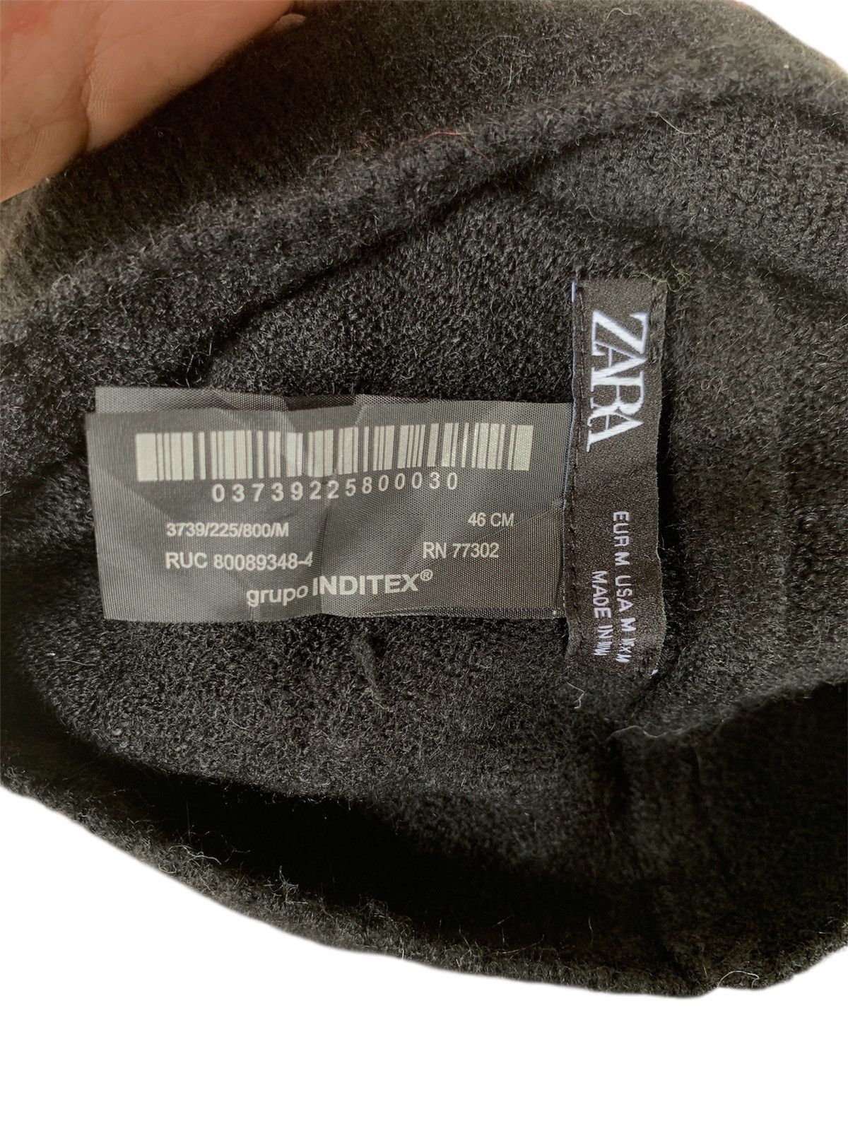 Zara Zara plain beanie hats Size ONE SIZE - 4 Thumbnail