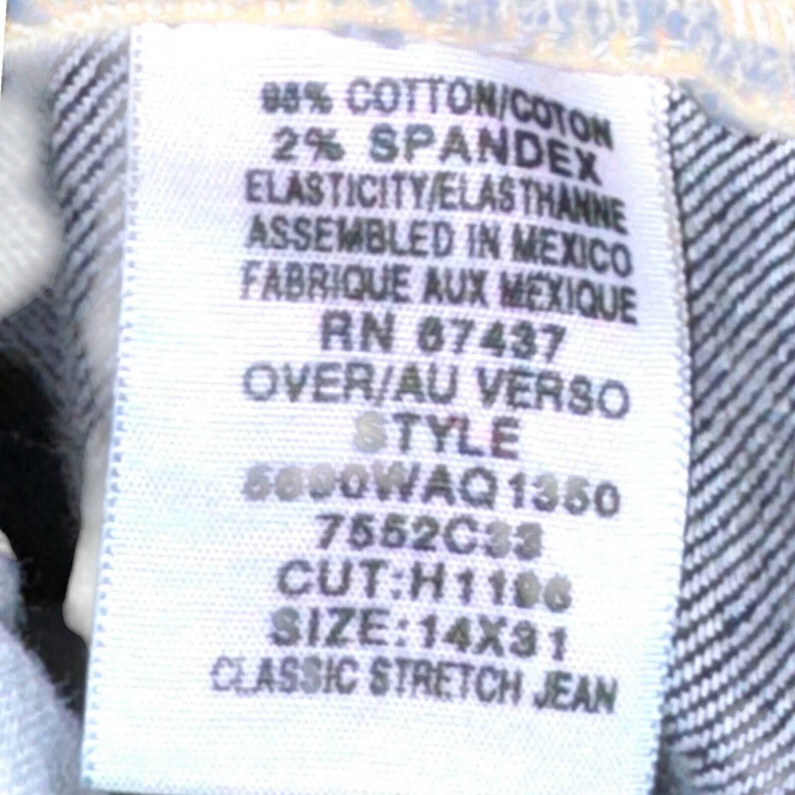 Polo Ralph Lauren Ralph Lauren Dark Wash Denim Blue Stretch Jeans Sz 14x31 Size 36" / US 14 / IT 50 - 6 Thumbnail