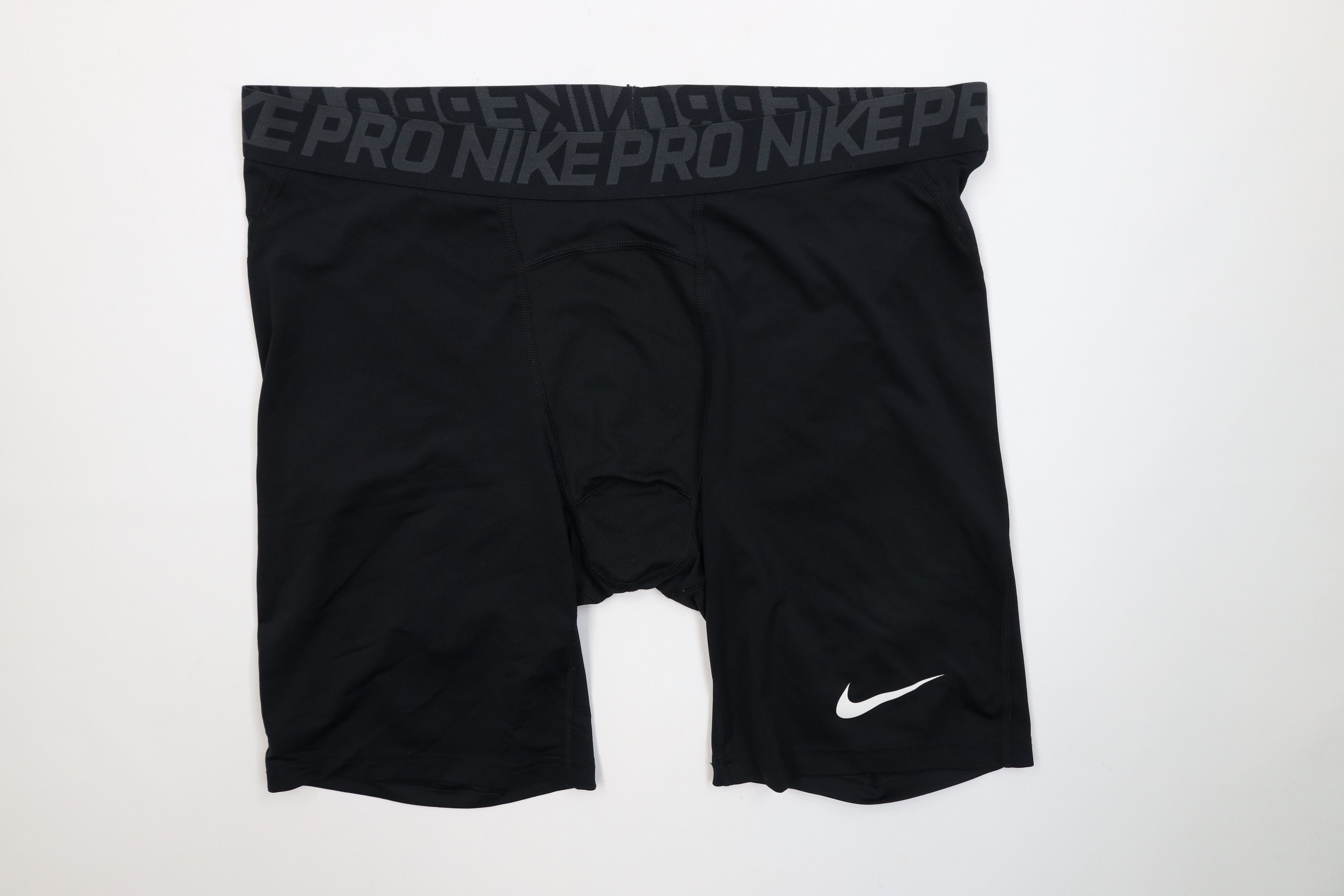 Nike Nike Pro Jogging Training Spandex Half Tights Shorts Black Size US 40 / EU 56 - 1 Thumbnail